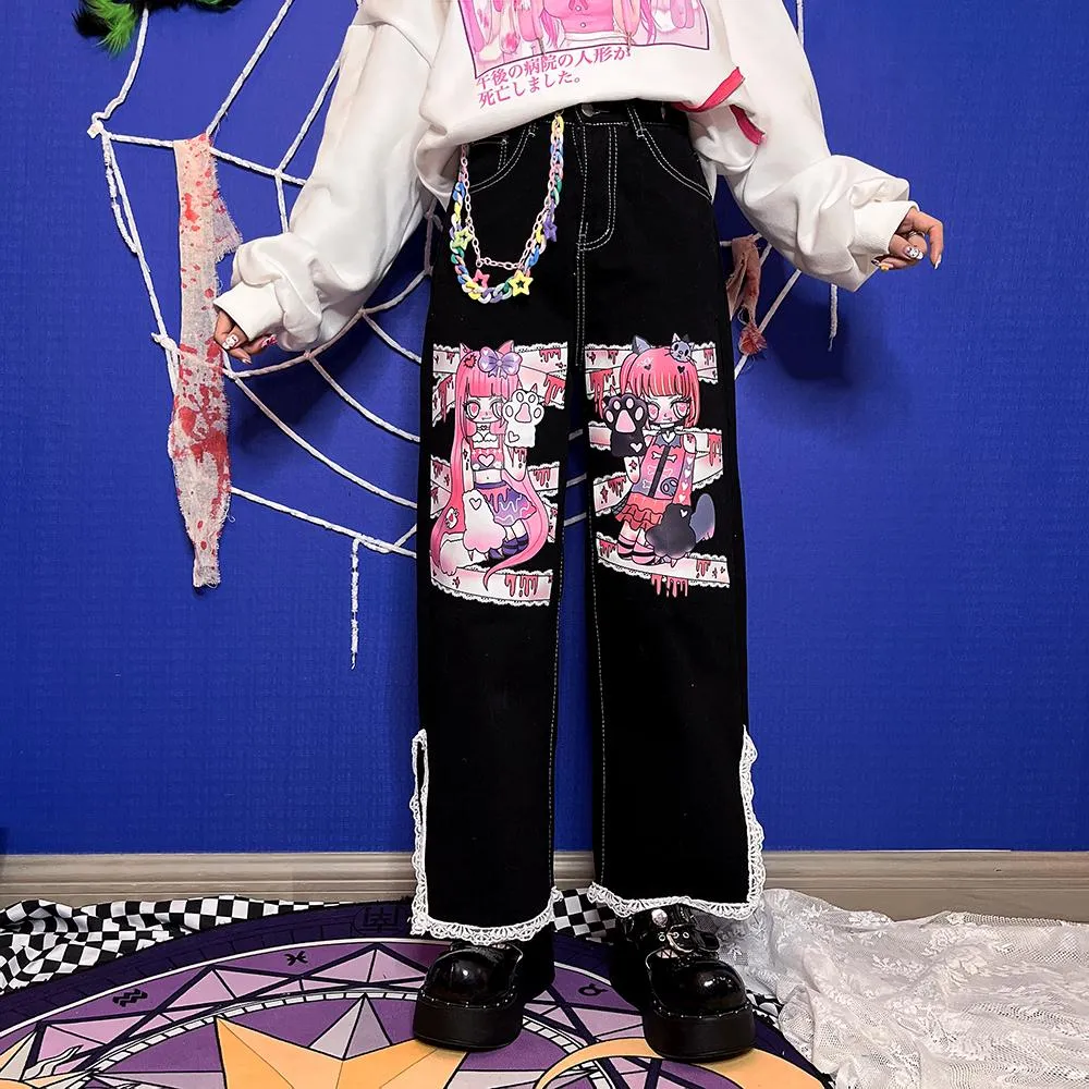 Harajuku Girl Lace Pants SD01747