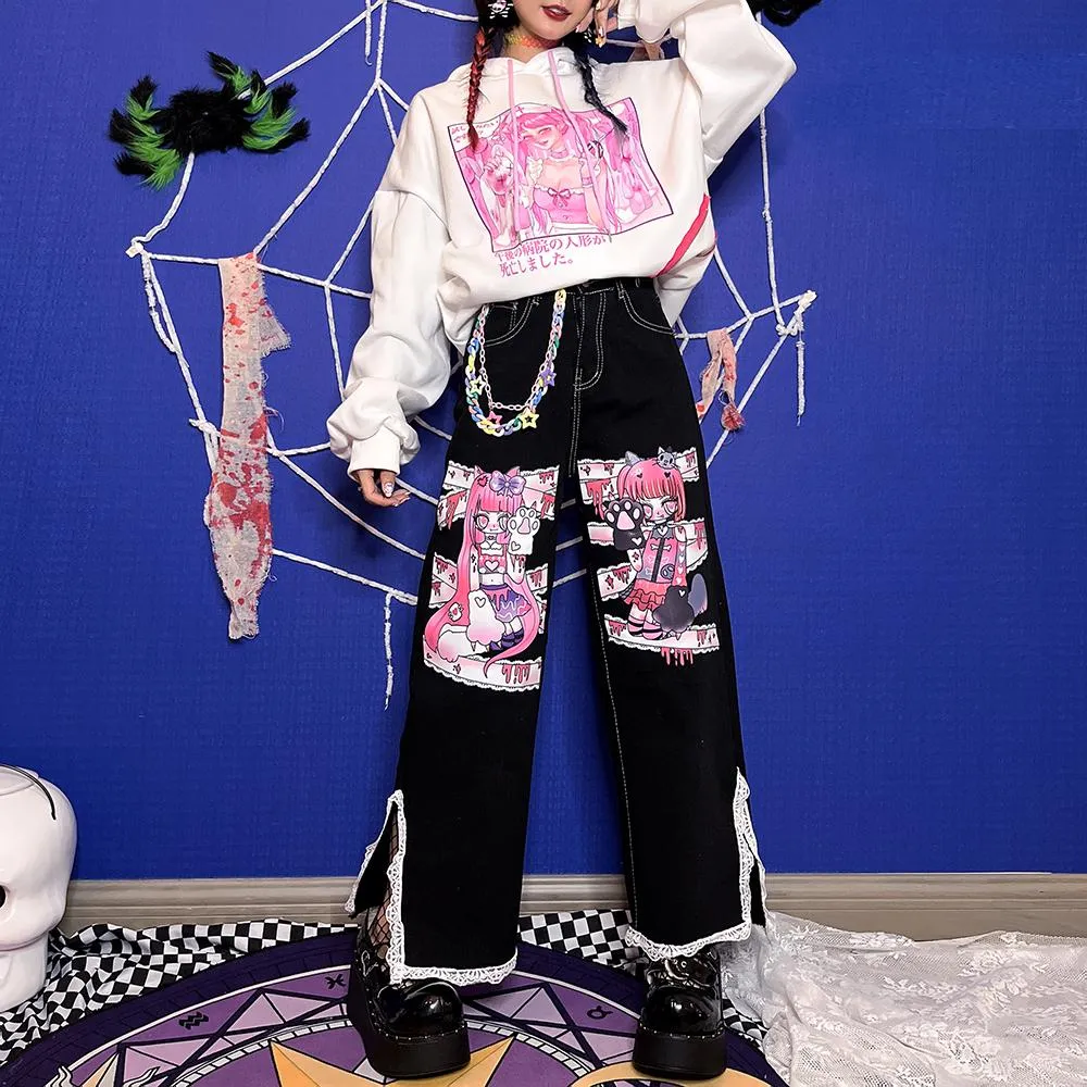 Harajuku Girl Lace Pants SD01747