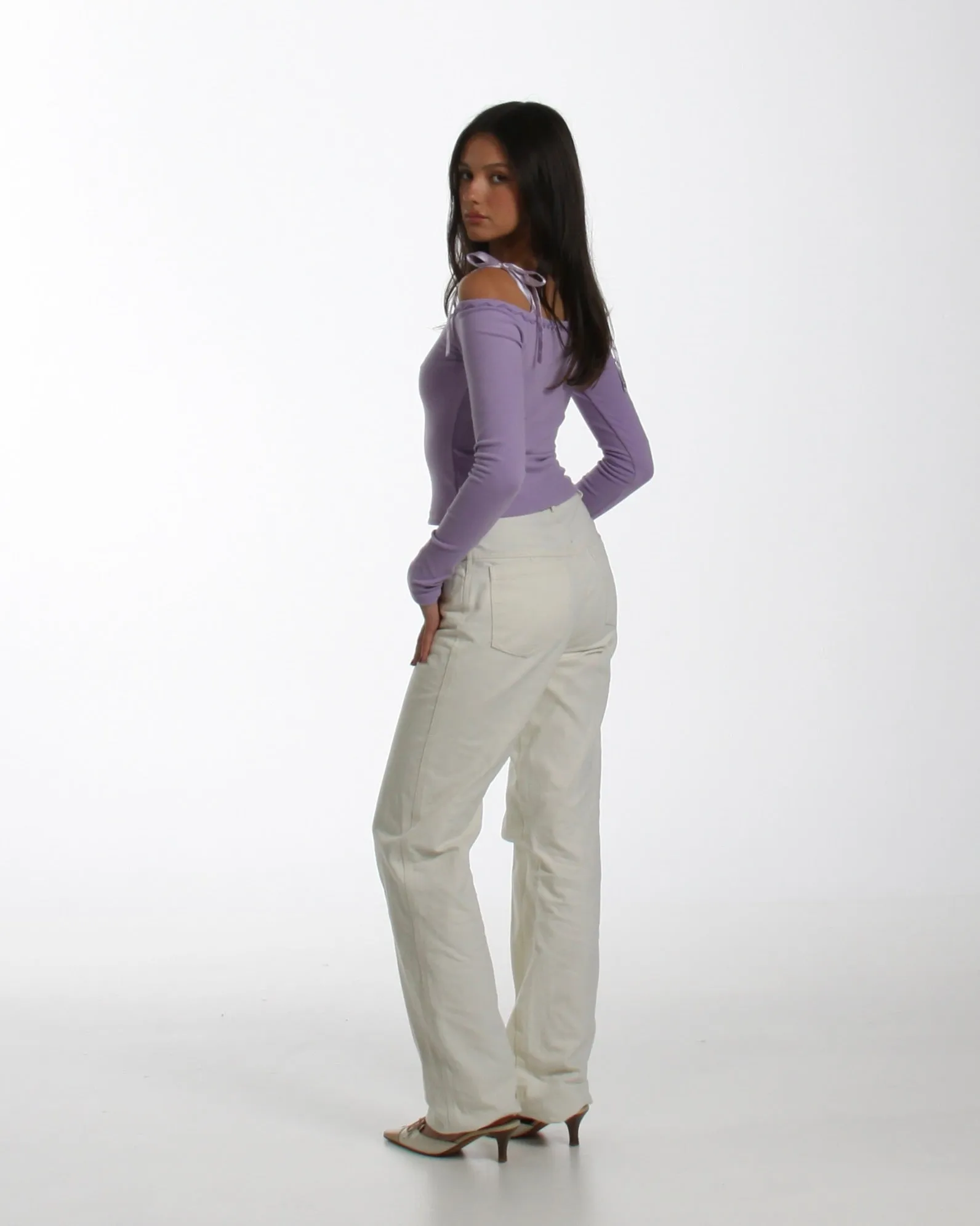 Harmony Pant in Cream