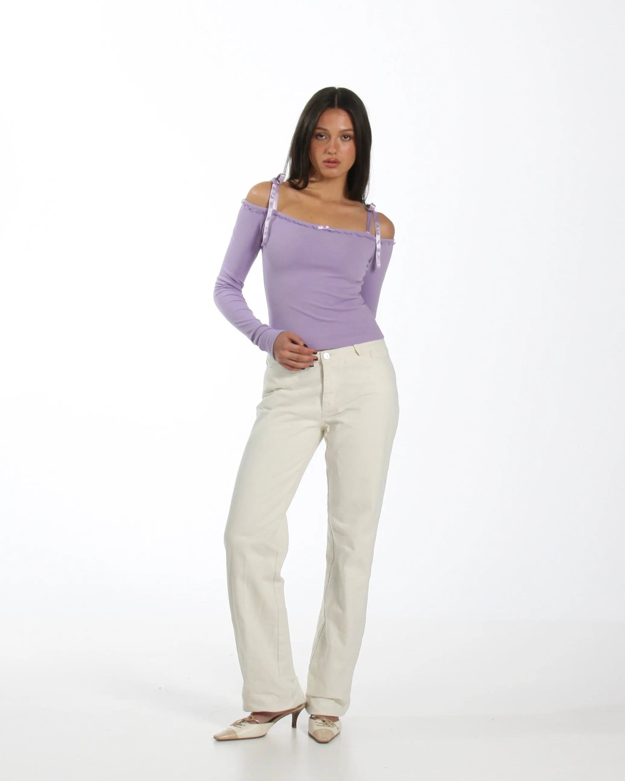 Harmony Pant in Cream