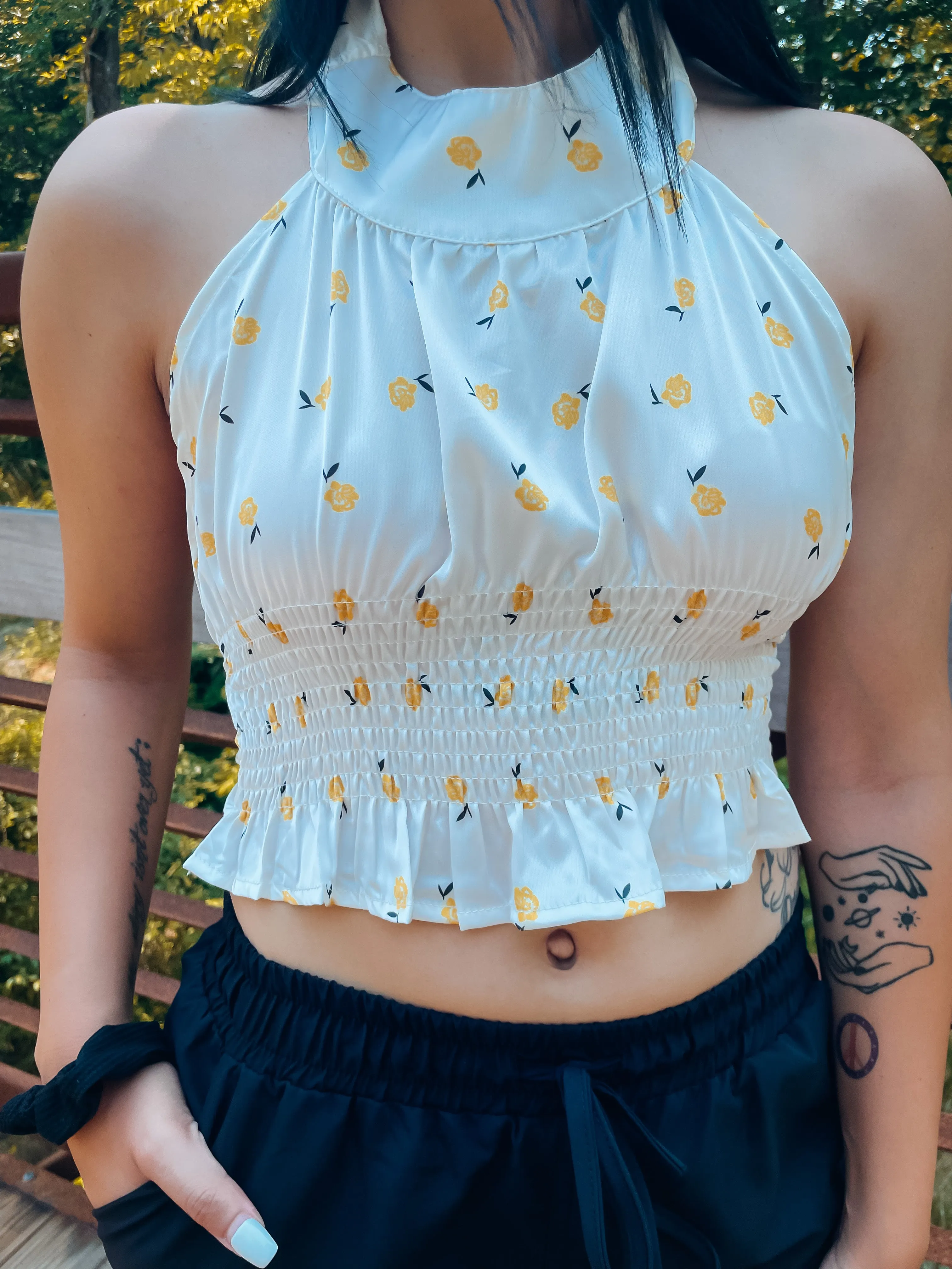 Honeysuckle Halter Top