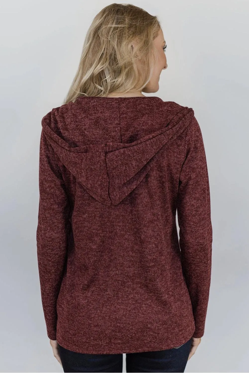 Hooded Zipper Cardigan Coat