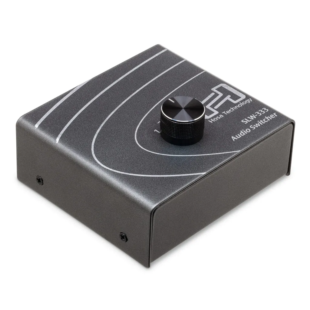 Hosa Technology Audio Switcher 3 In/Out