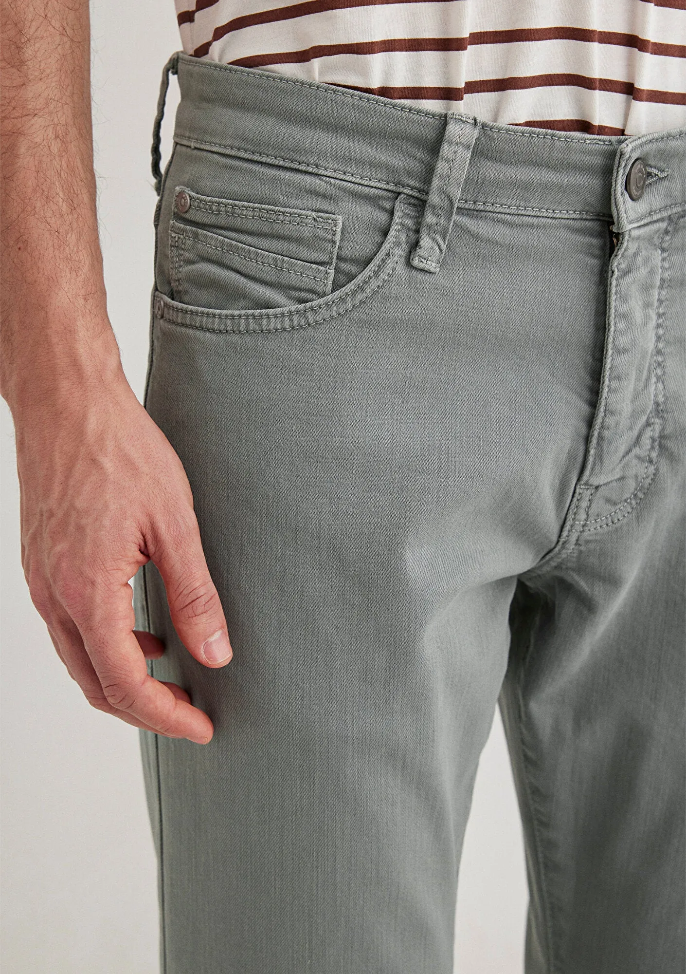 Hunter Grey Comfort Gabardine Pants