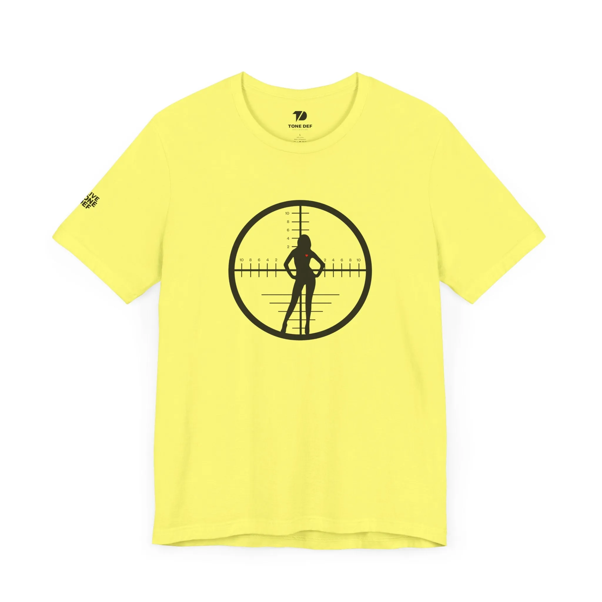 In The Crosshairs - Unisex Jersey Short Sleeve Tee