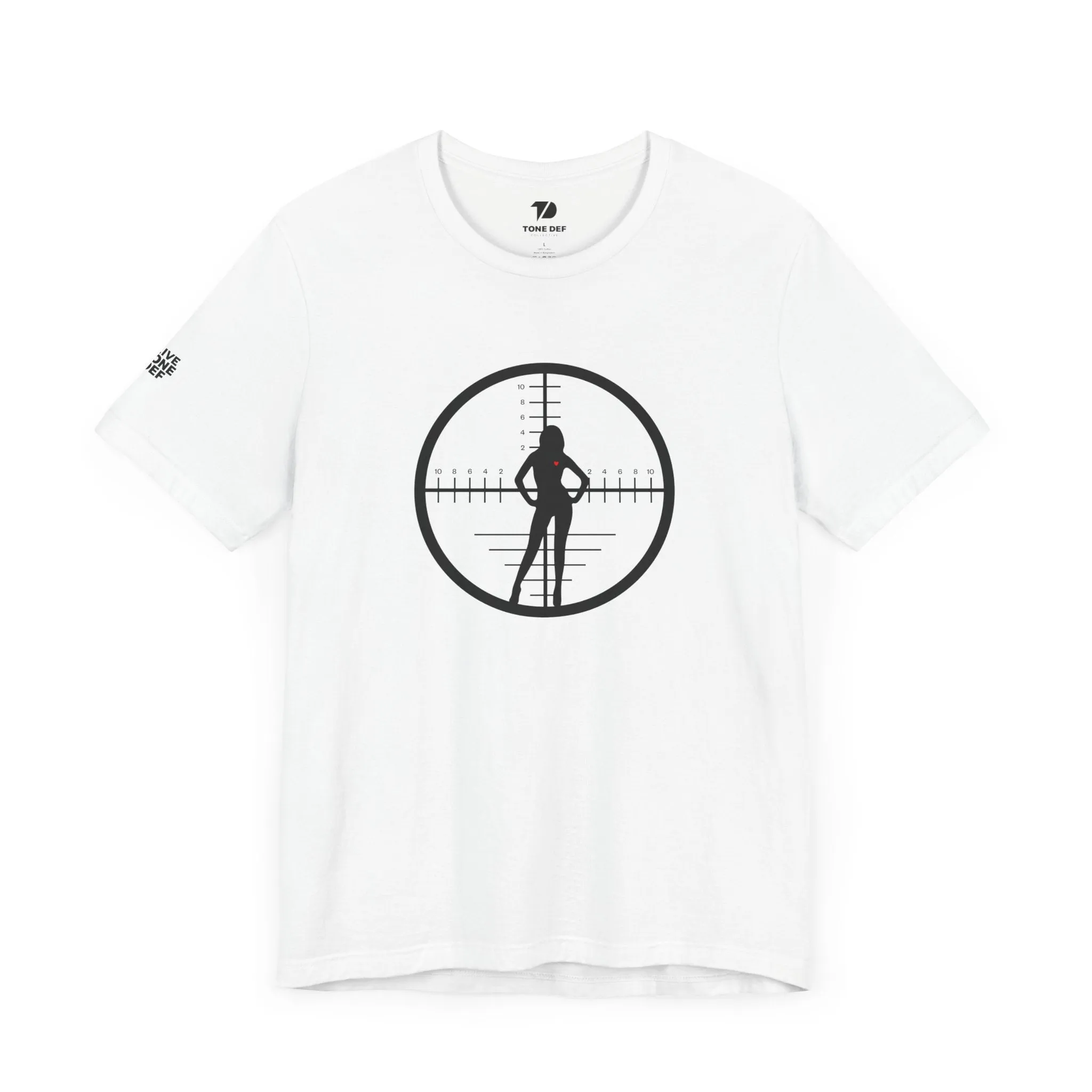 In The Crosshairs - Unisex Jersey Short Sleeve Tee