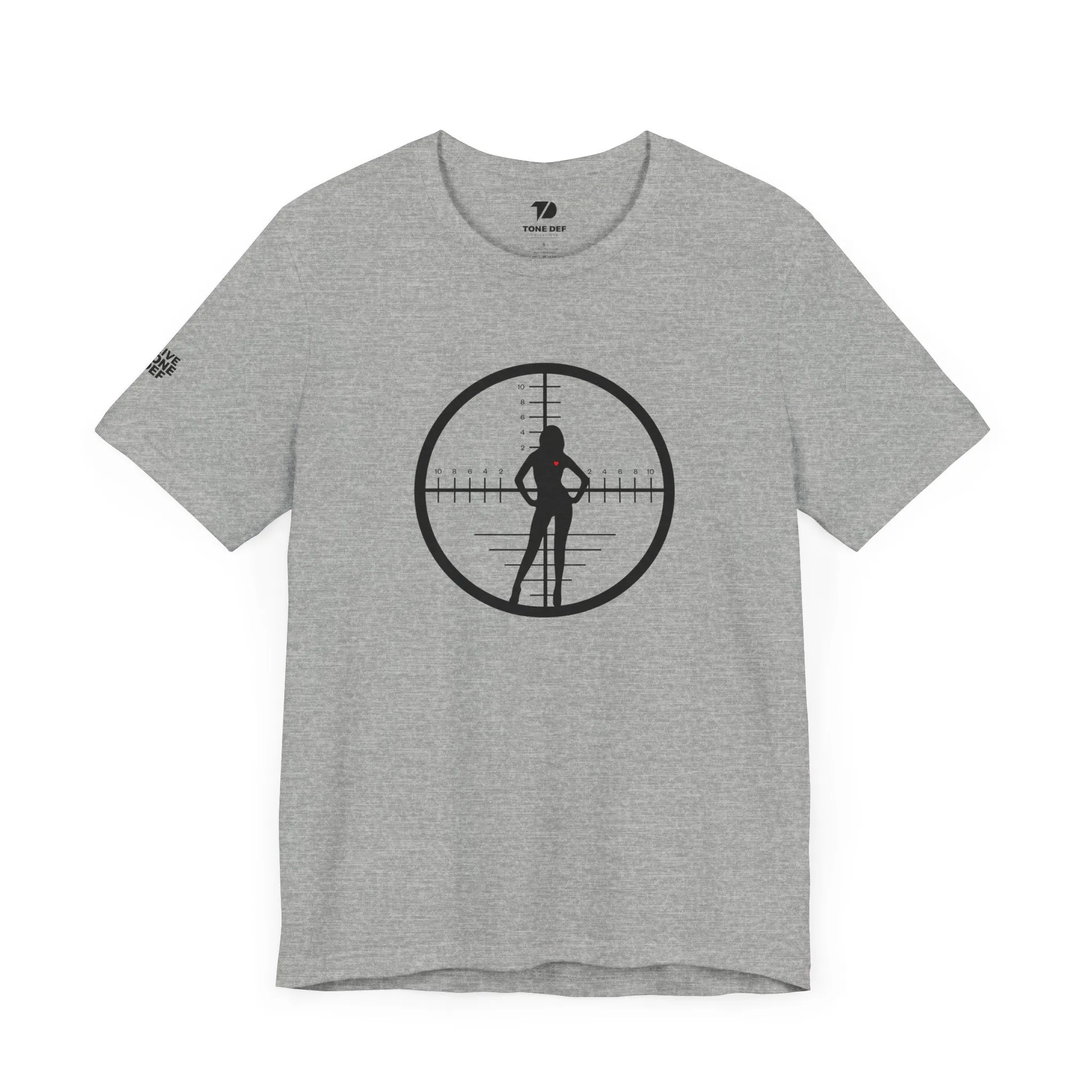 In The Crosshairs - Unisex Jersey Short Sleeve Tee