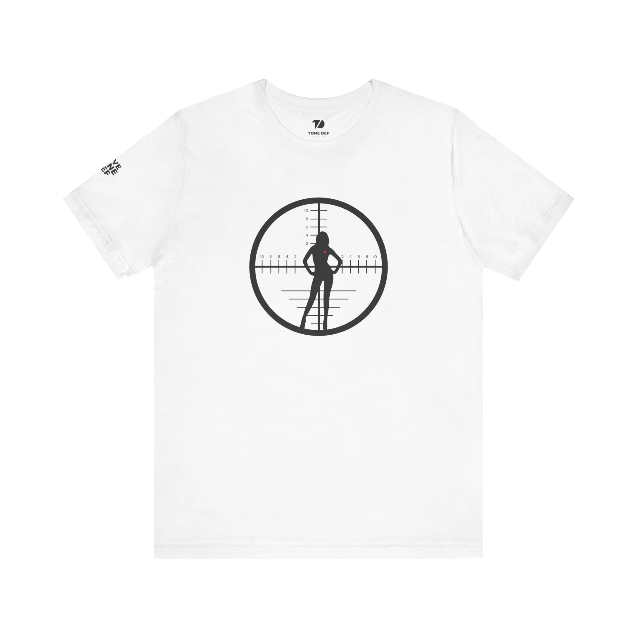 In The Crosshairs - Unisex Jersey Short Sleeve Tee