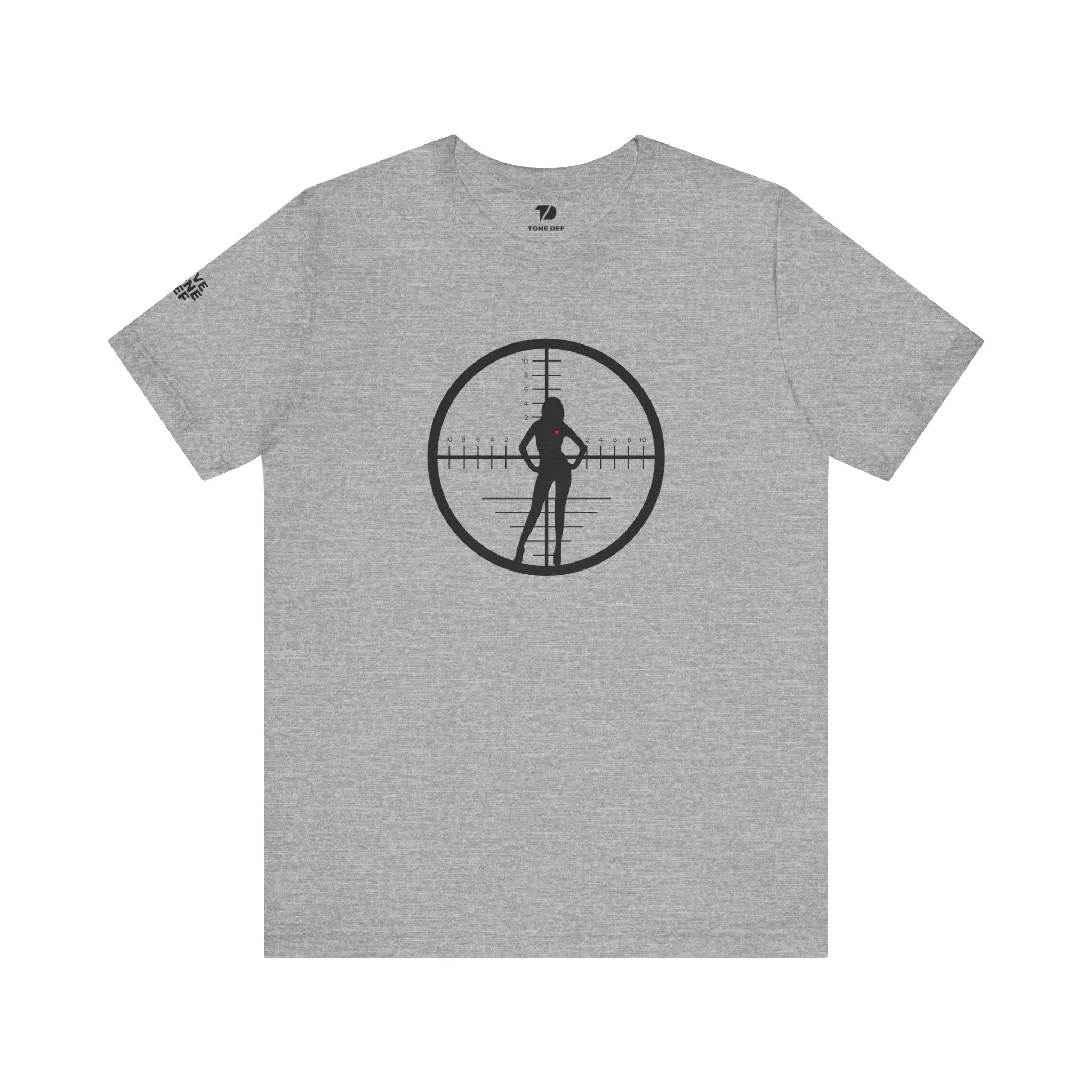In The Crosshairs - Unisex Jersey Short Sleeve Tee