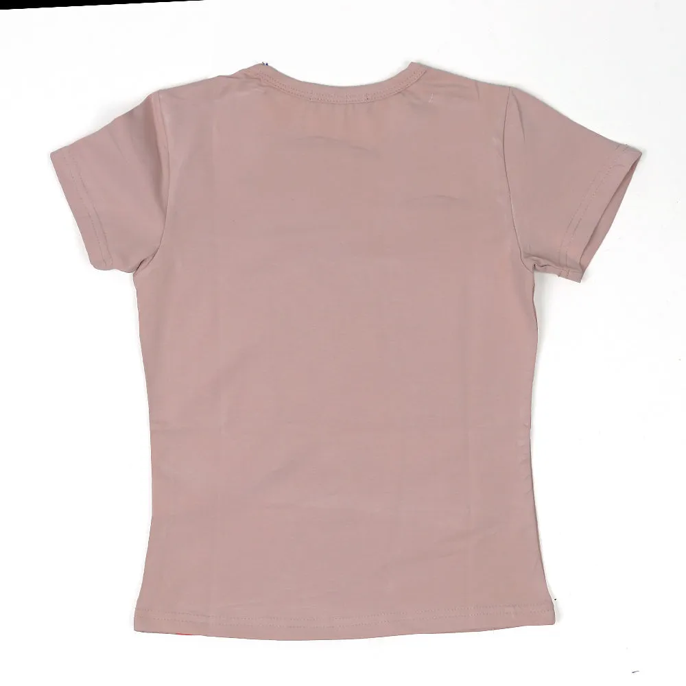Infants Just Wanna Fun T-Shirt For Girls - Pink | Bachaa Party Baby Clothes Girls Tops & T-Shirts