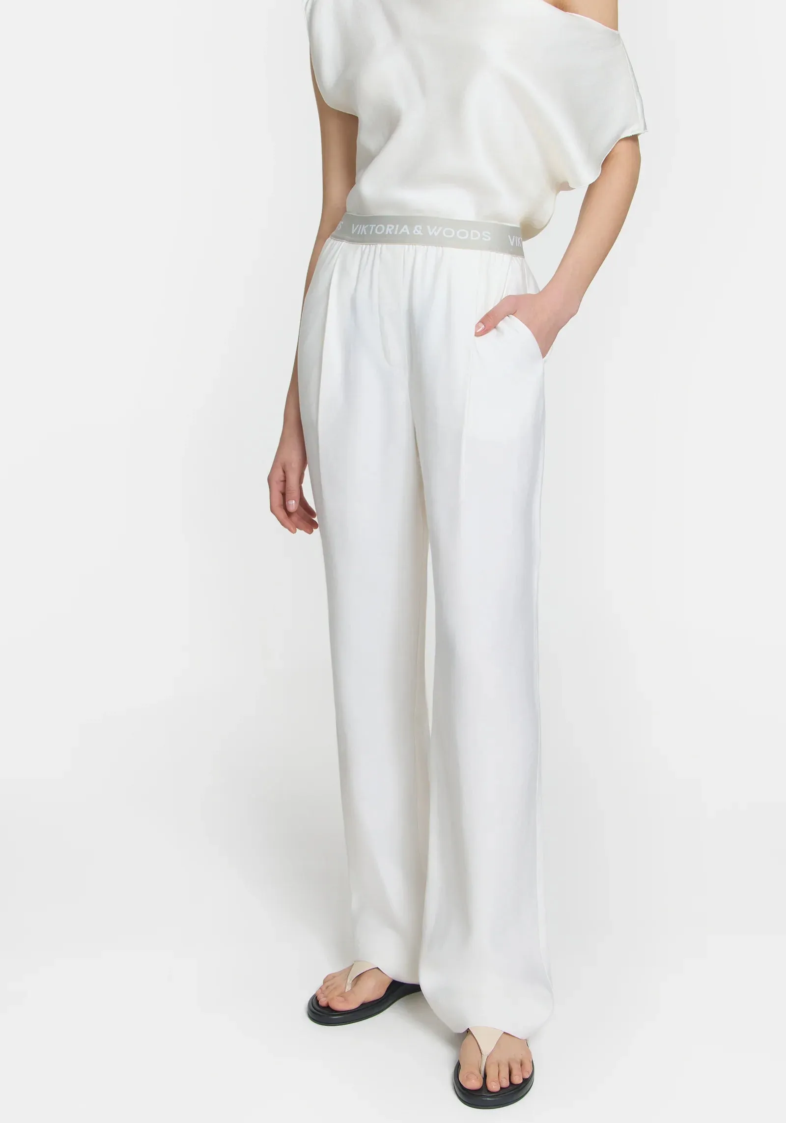 Ivanhoe Pant - Ivory