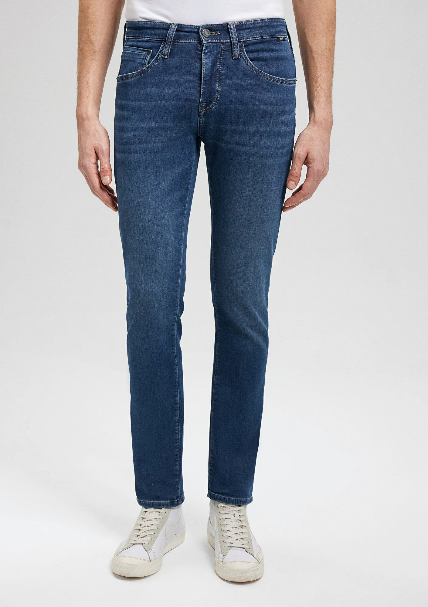 Jake Dark Blue Sporty Jean Pants