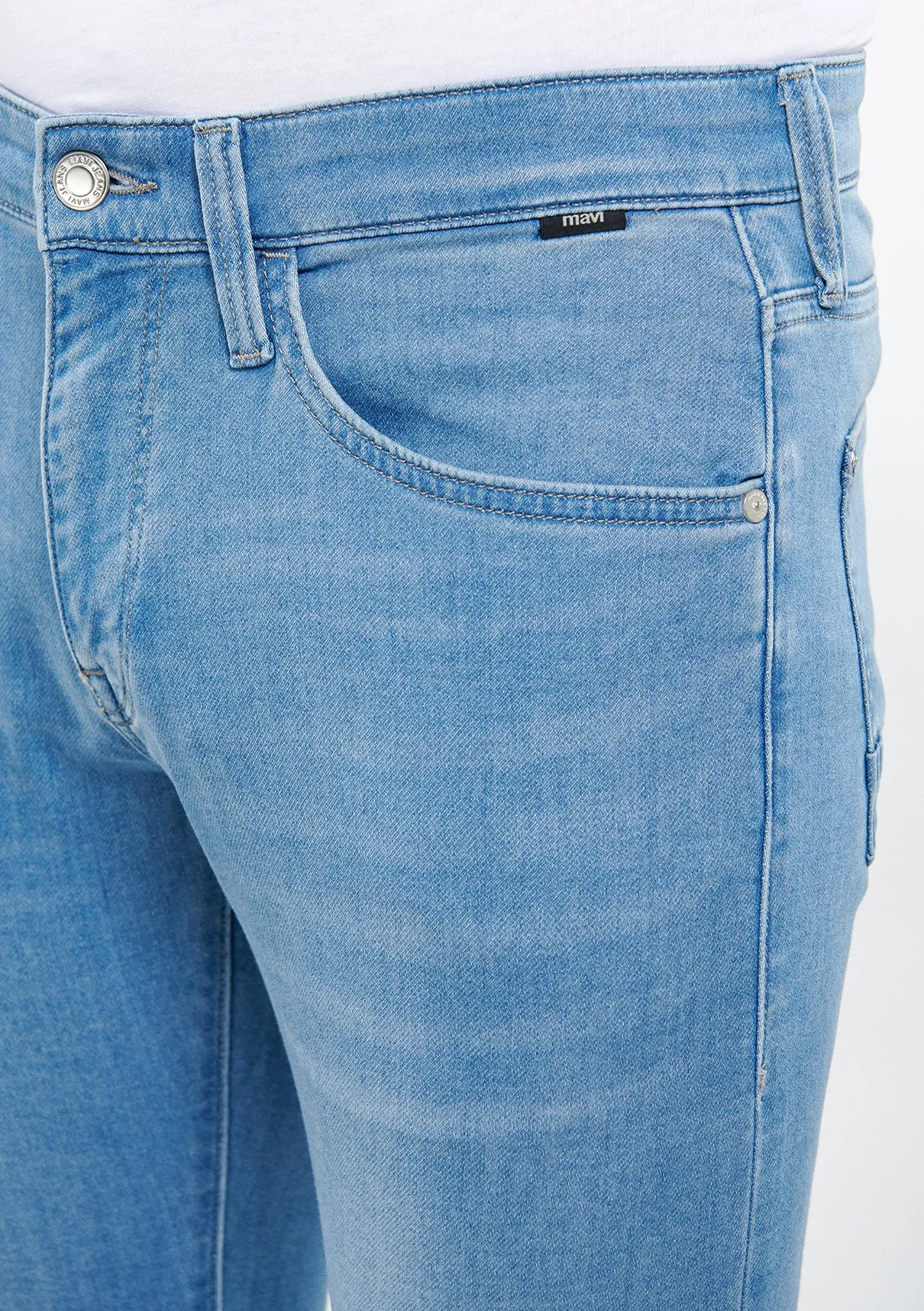 JAKE Light Blue Sporty Jean Pants