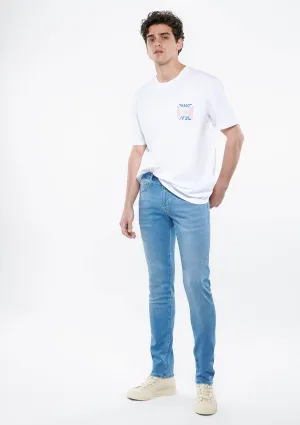 JAKE Light Blue Sporty Jean Pants