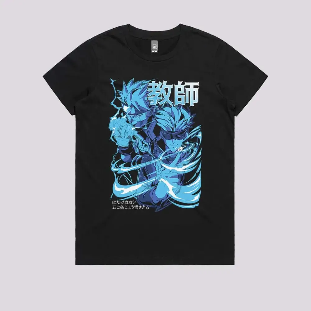 Kakashi and Gojo Sensei T-Shirt