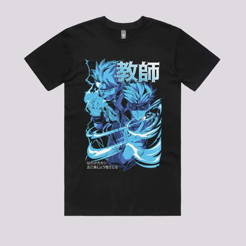 Kakashi and Gojo Sensei T-Shirt
