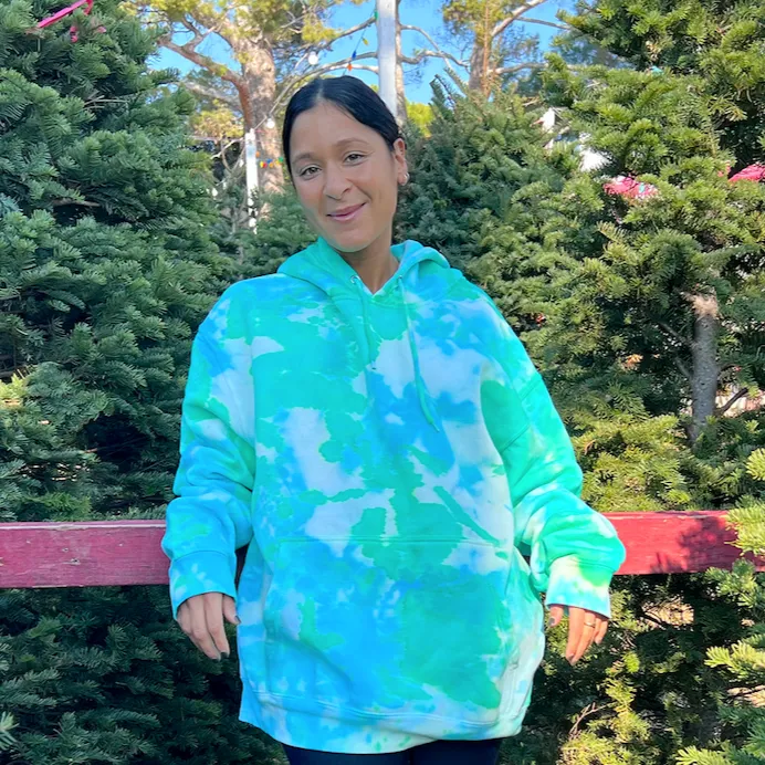 Key Lime Pie Tie Dye Hoodie