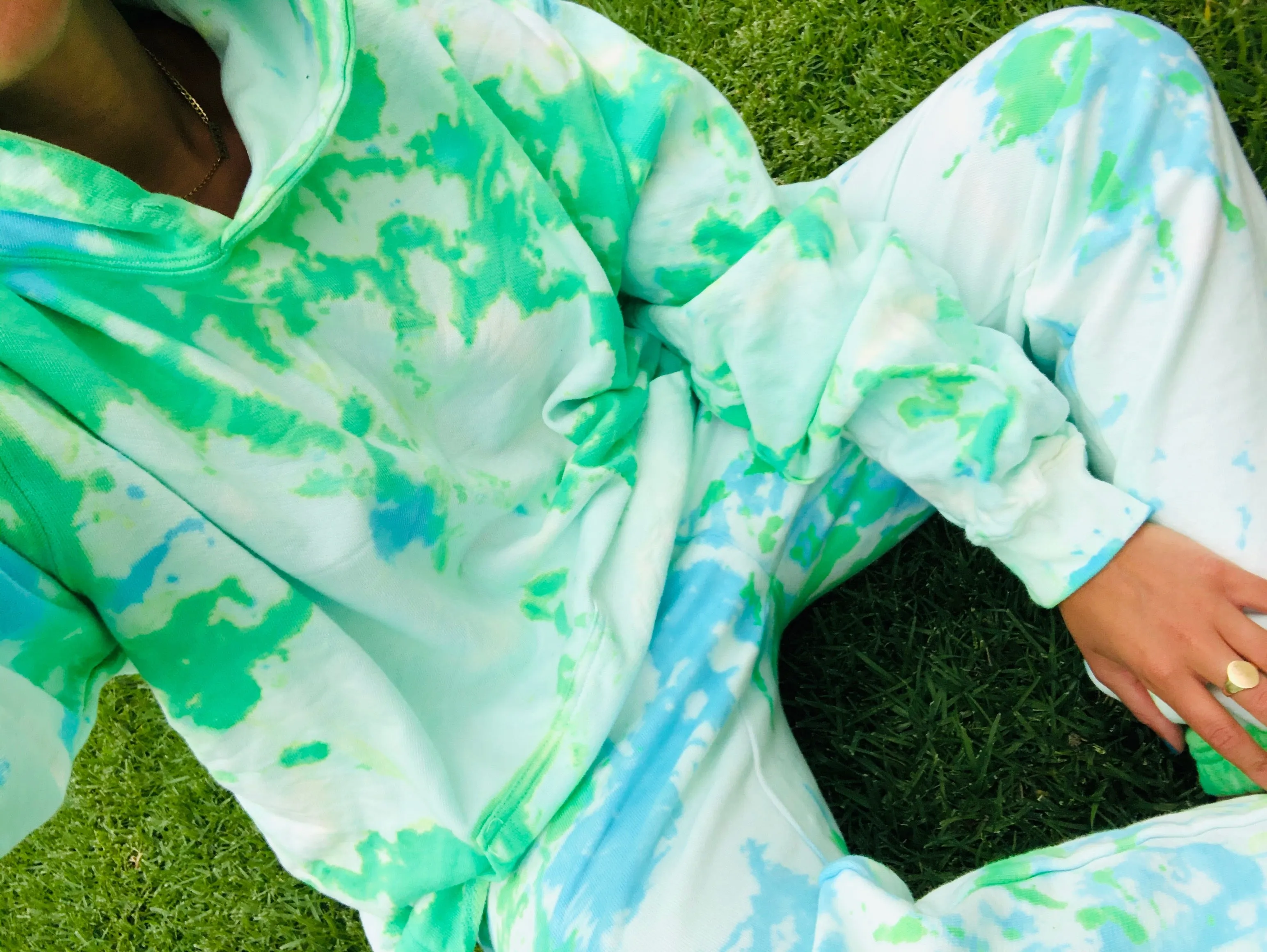 Key Lime Pie Tie Dye Sweatpants