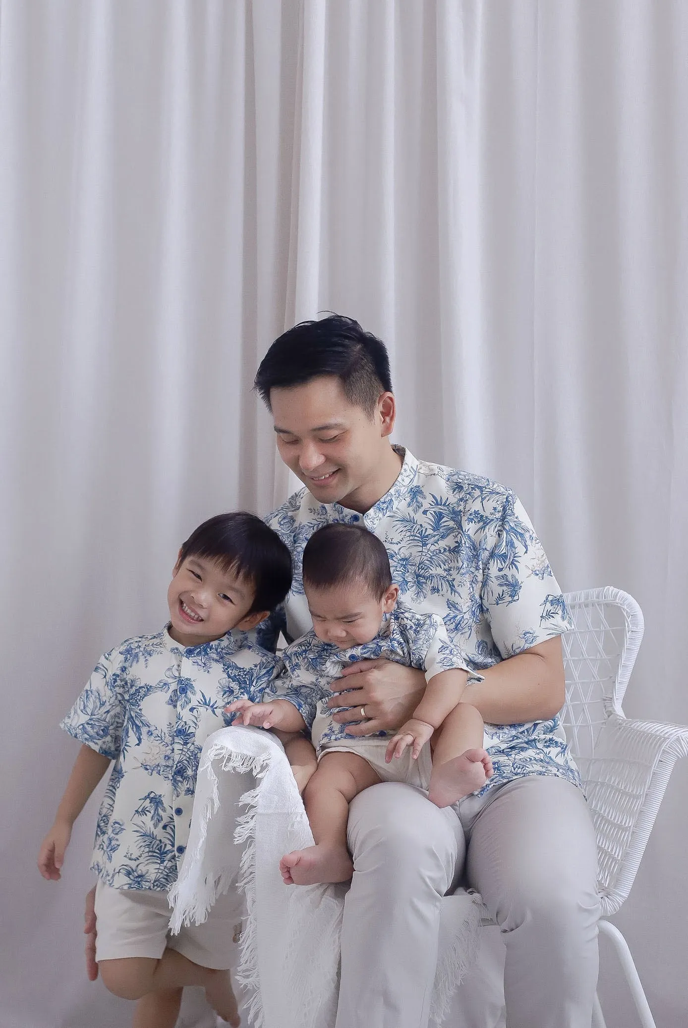 *Kids* TDC Kayden Chinoiserie Boy Shirt