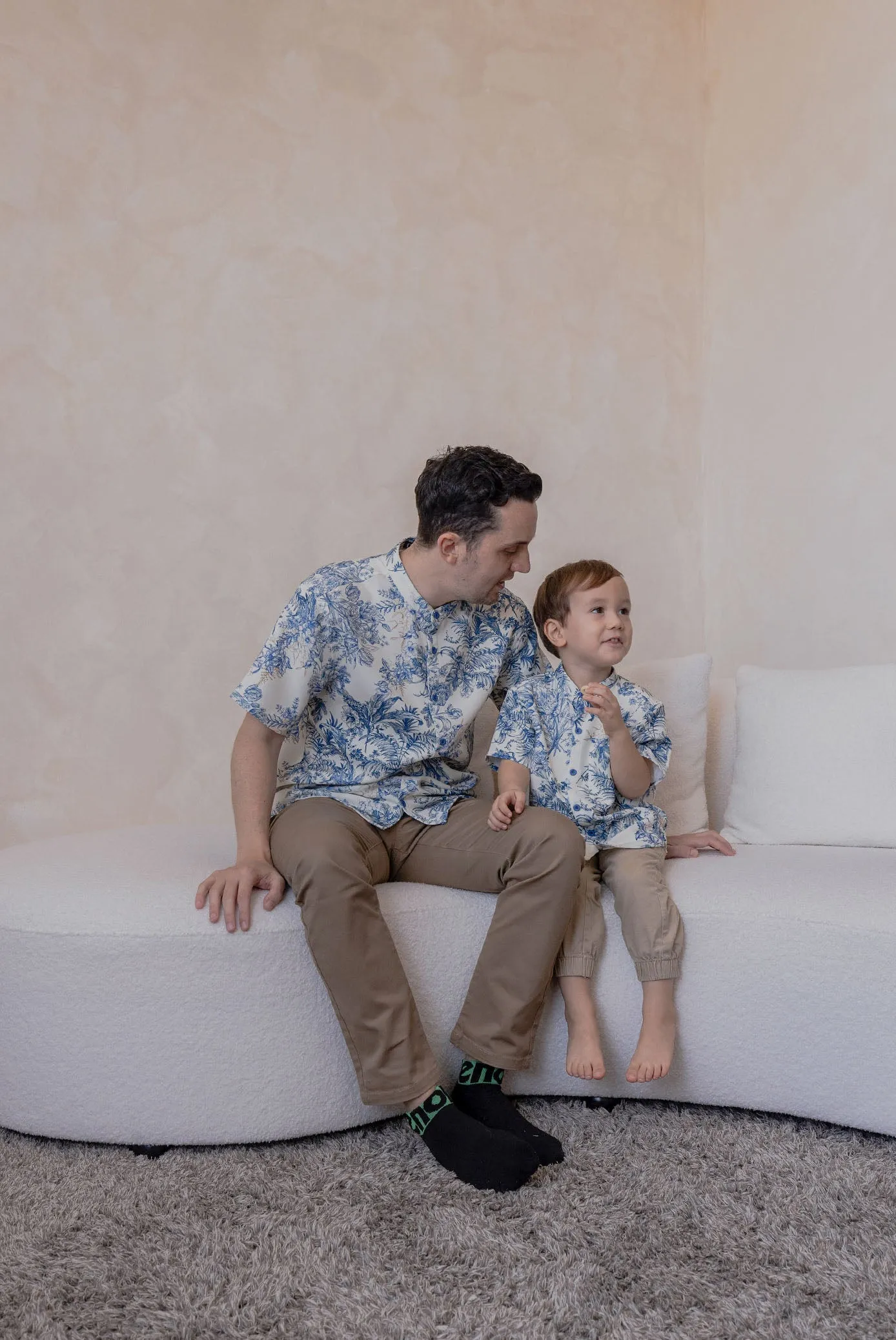 *Kids* TDC Kayden Chinoiserie Boy Shirt