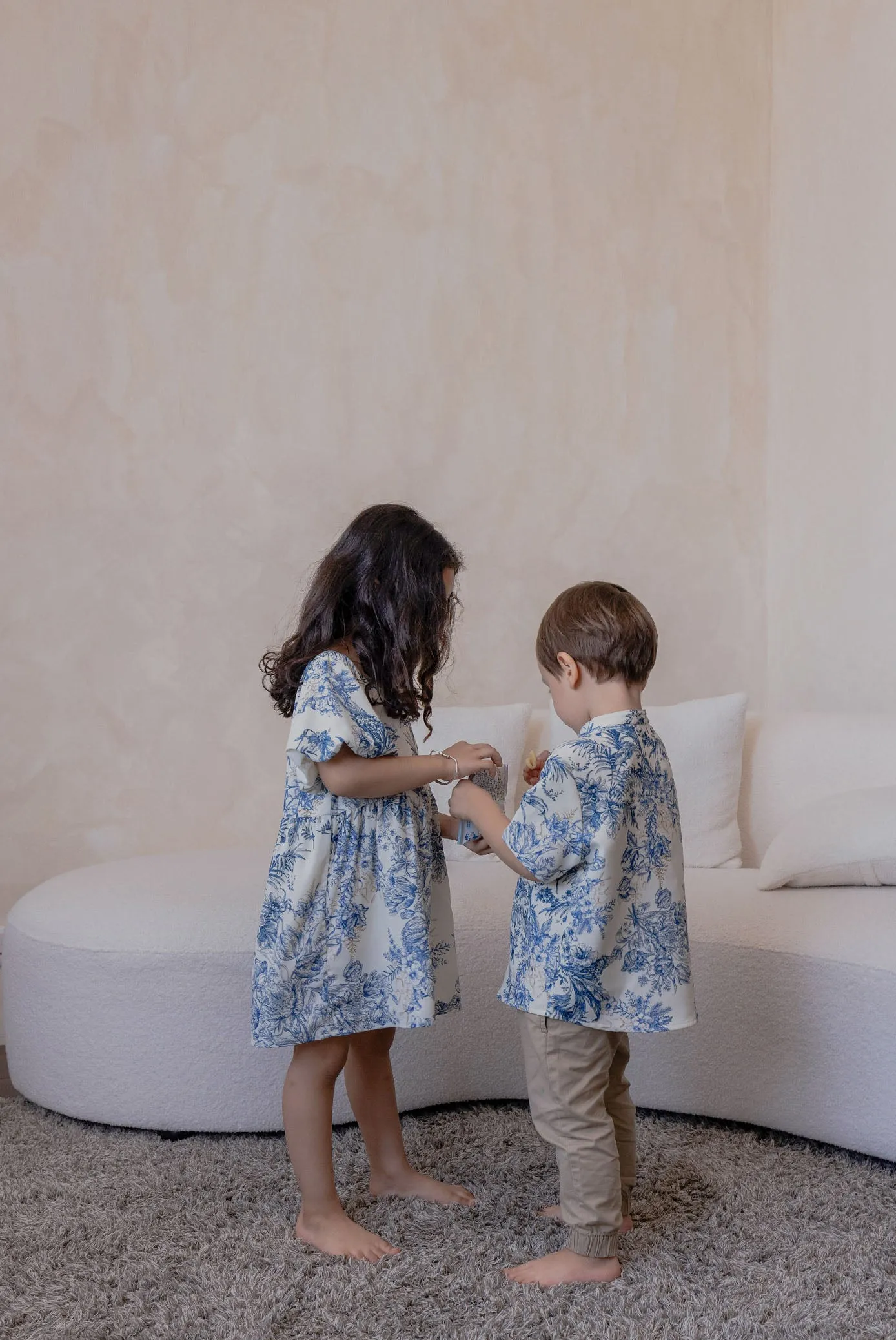 *Kids* TDC Kayden Chinoiserie Boy Shirt