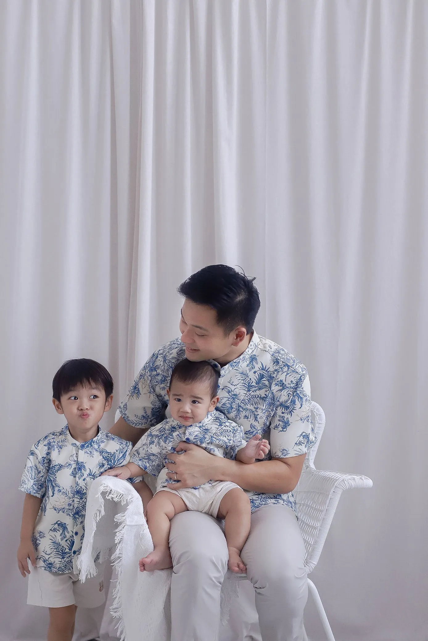 *Kids* TDC Kayden Chinoiserie Boy Shirt