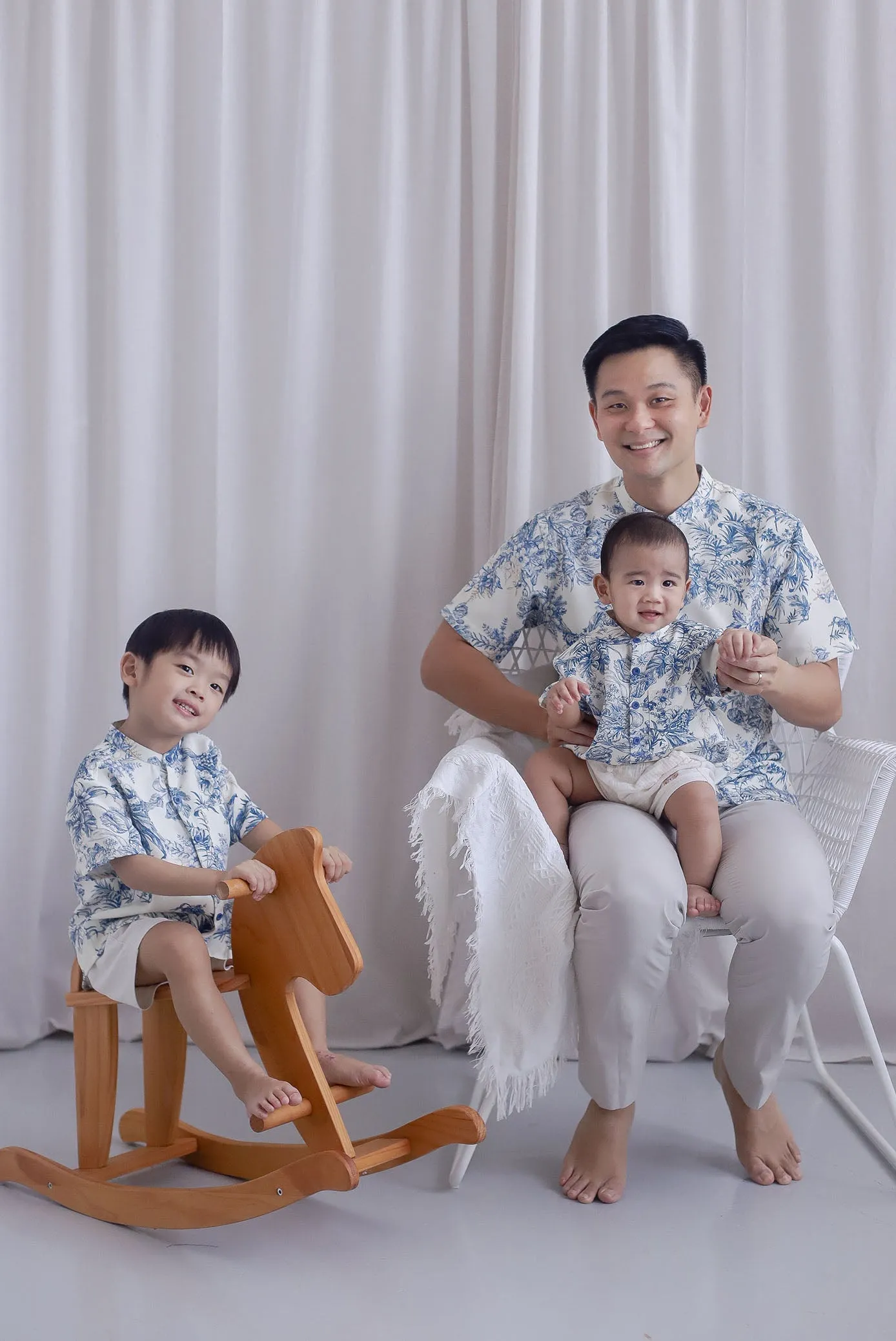 *Kids* TDC Kayden Chinoiserie Boy Shirt
