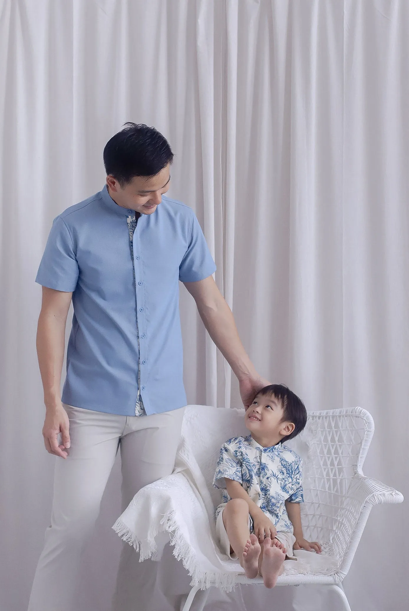 *Kids* TDC Kayden Chinoiserie Boy Shirt