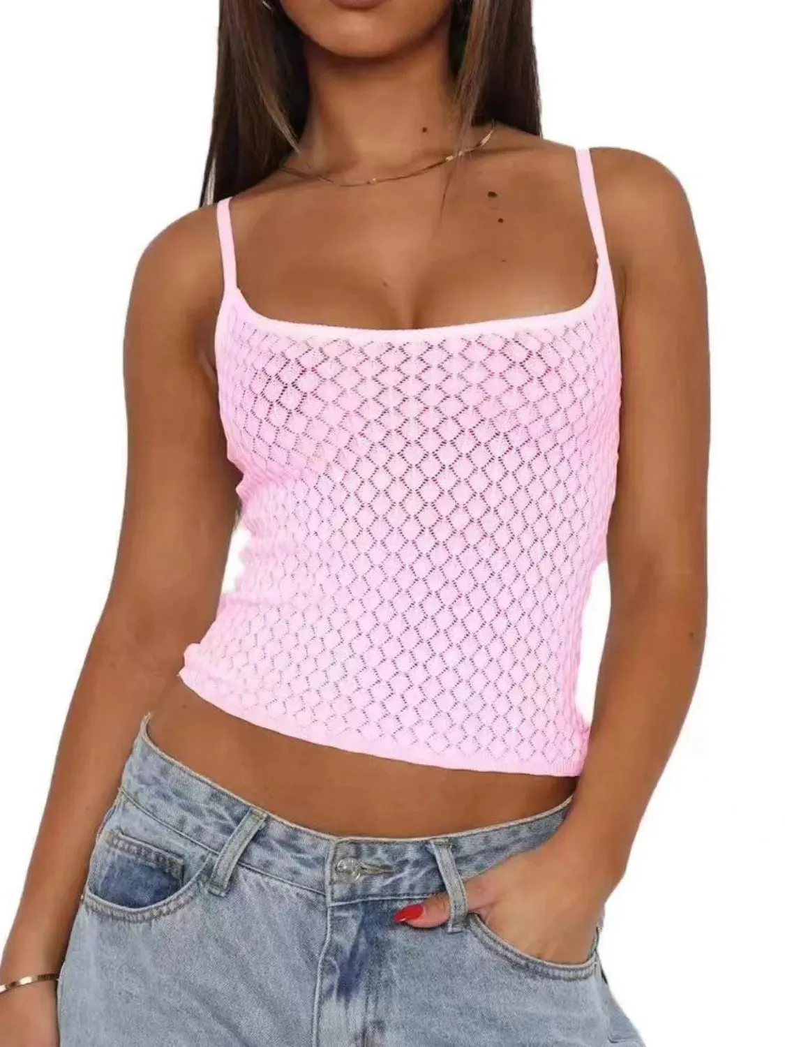 Lace Square Neck Cami