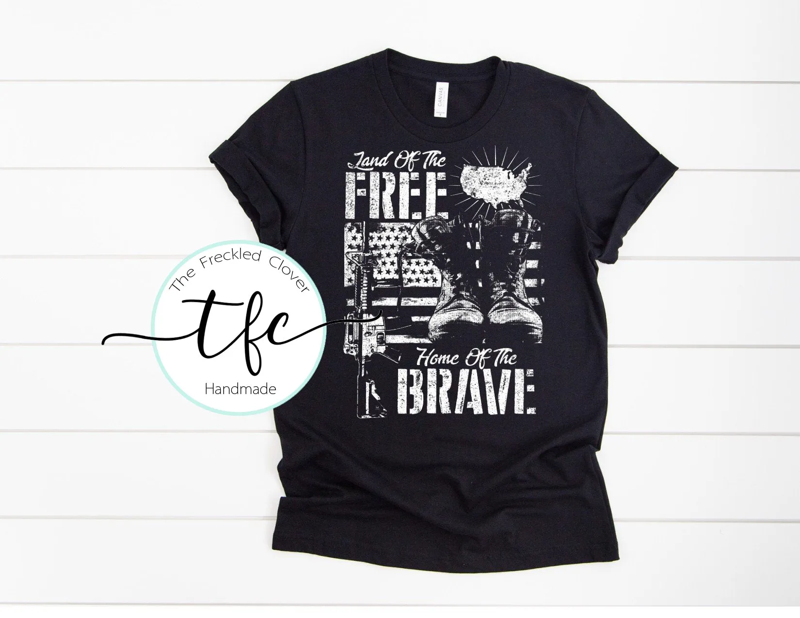{Land Of The Free.  Home Of The Brave}