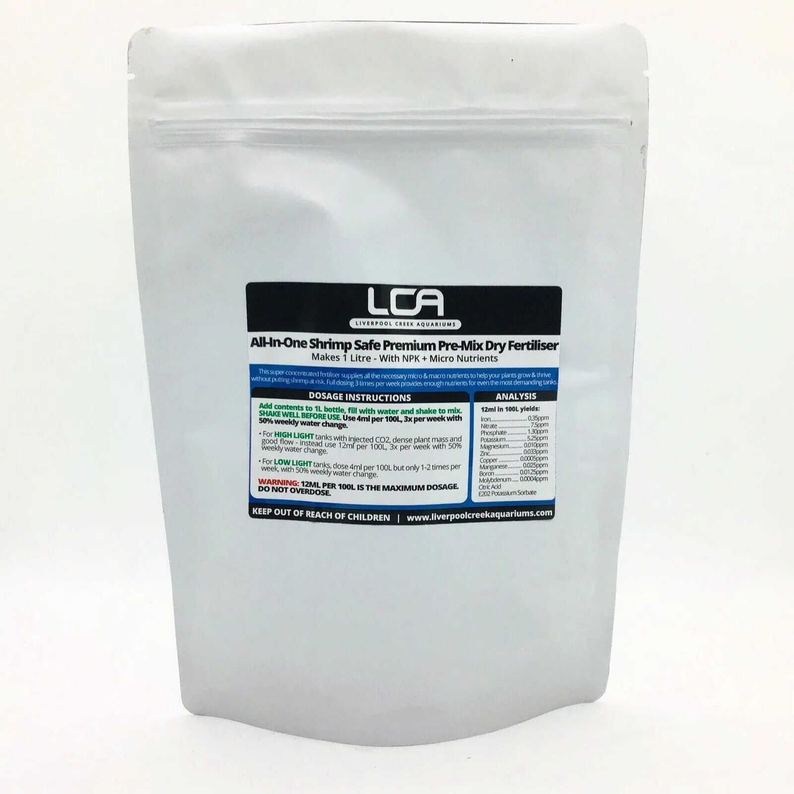 LCA All In One (Pre Mix Shrimp Safe)