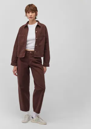 Leila Dark Chocolate Mavi Premium Jean Pants