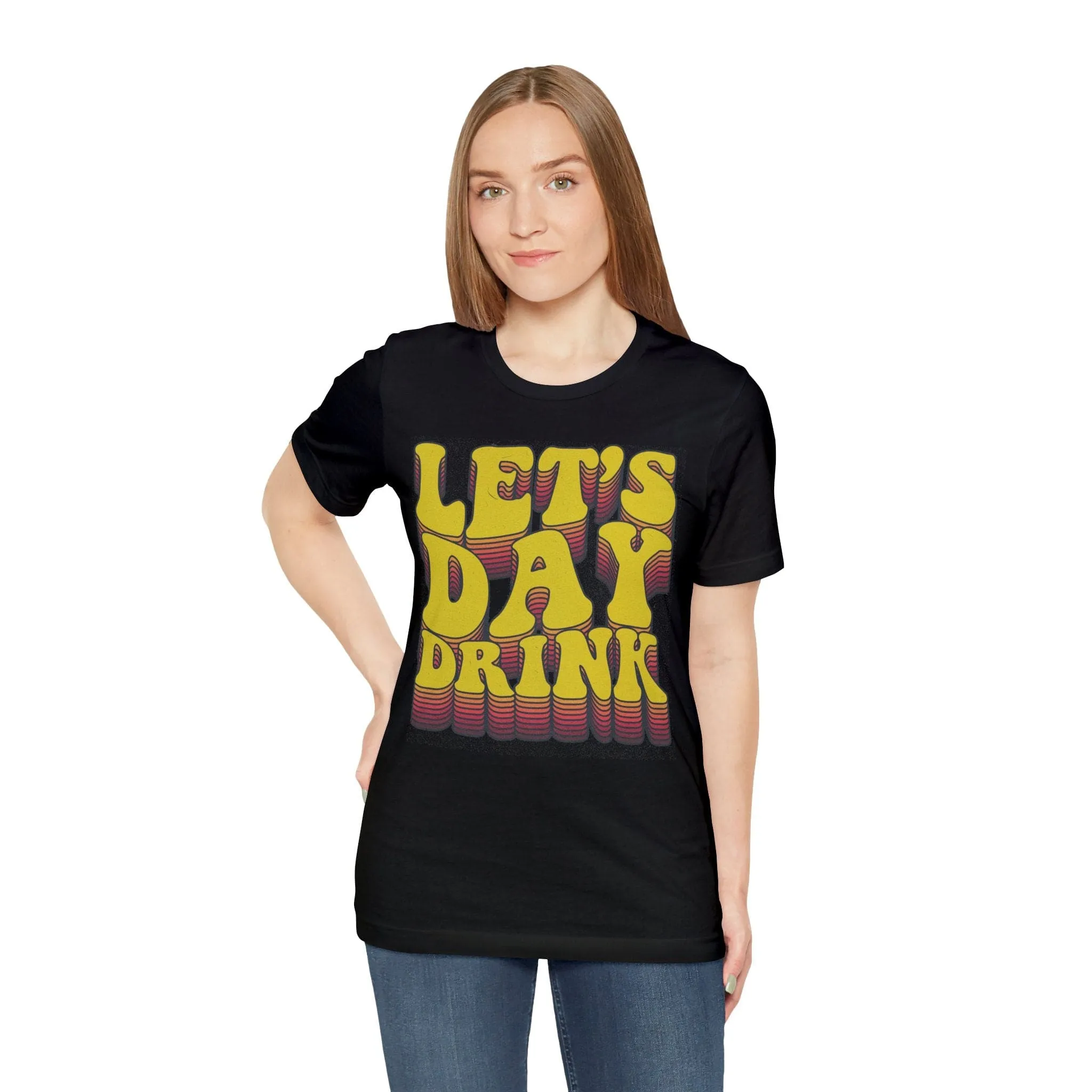 Lets Day Drink Unisex Jersey Short Sleeve Tee
