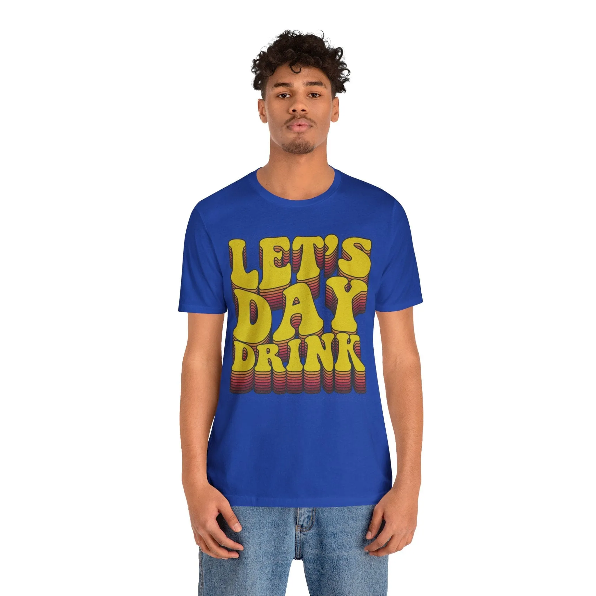 Lets Day Drink Unisex Jersey Short Sleeve Tee