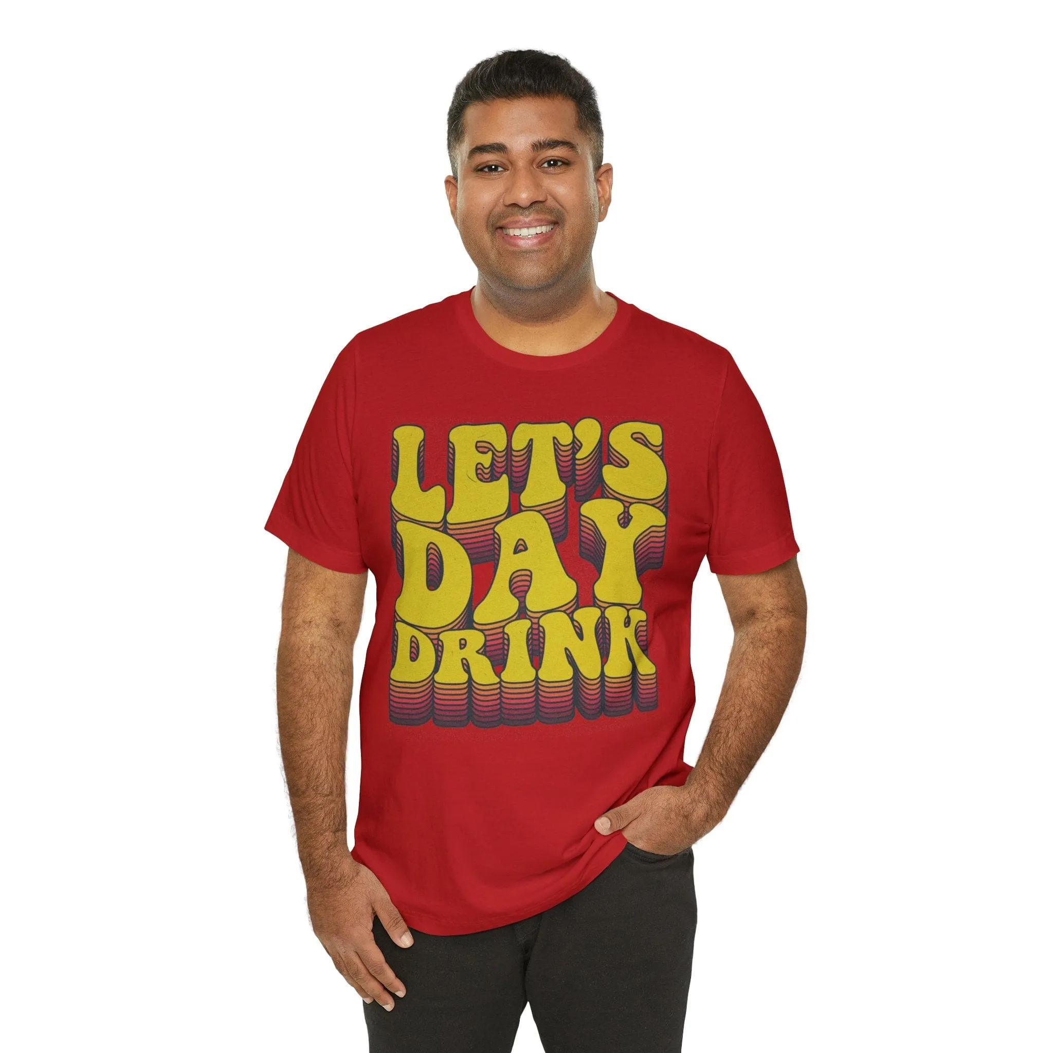 Lets Day Drink Unisex Jersey Short Sleeve Tee