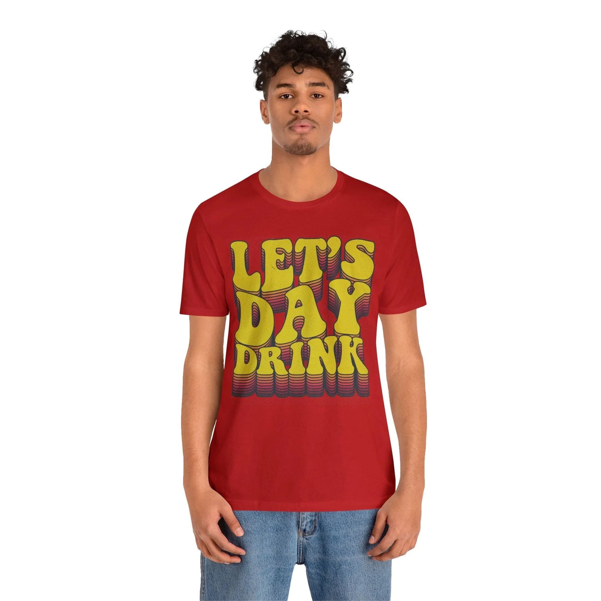Lets Day Drink Unisex Jersey Short Sleeve Tee