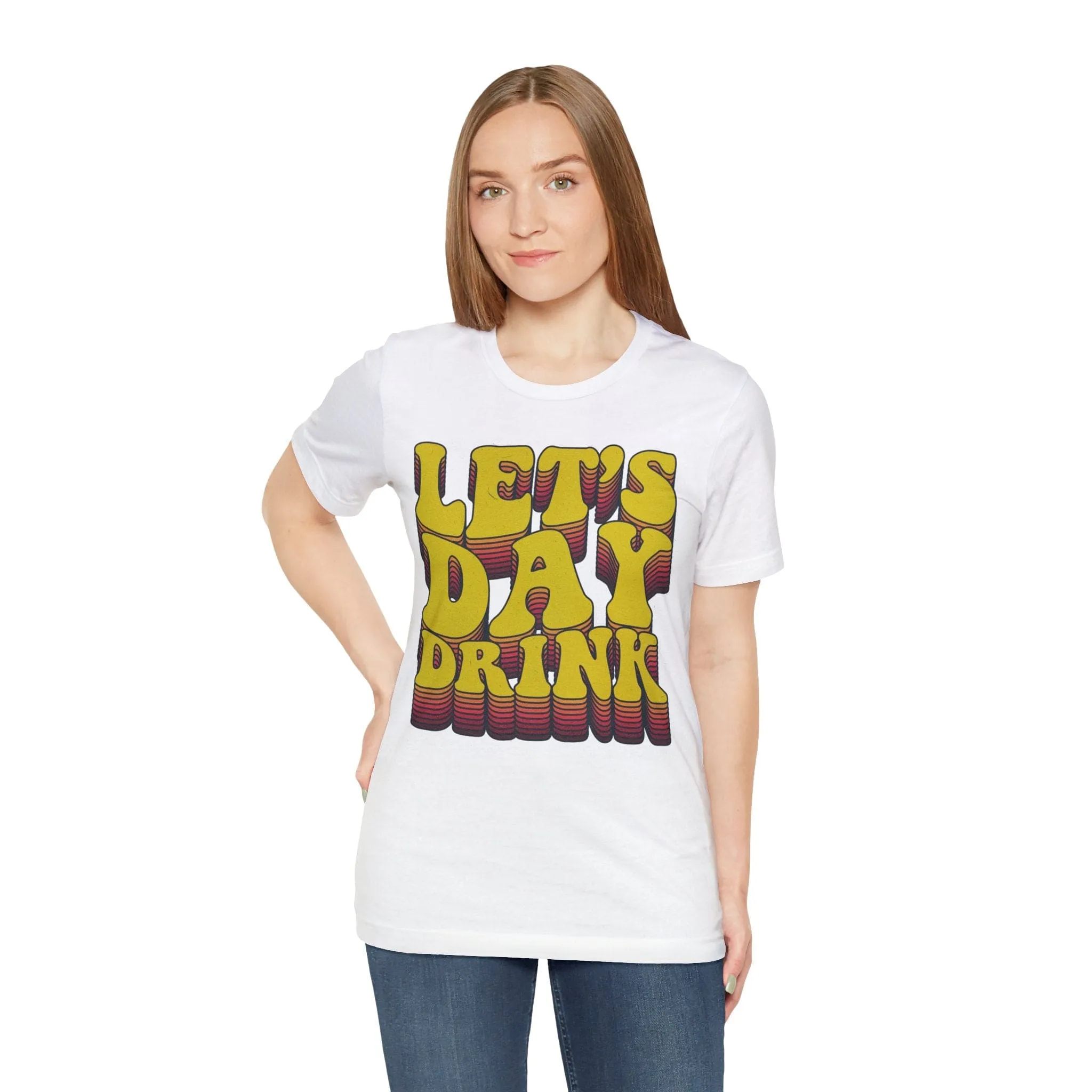 Lets Day Drink Unisex Jersey Short Sleeve Tee