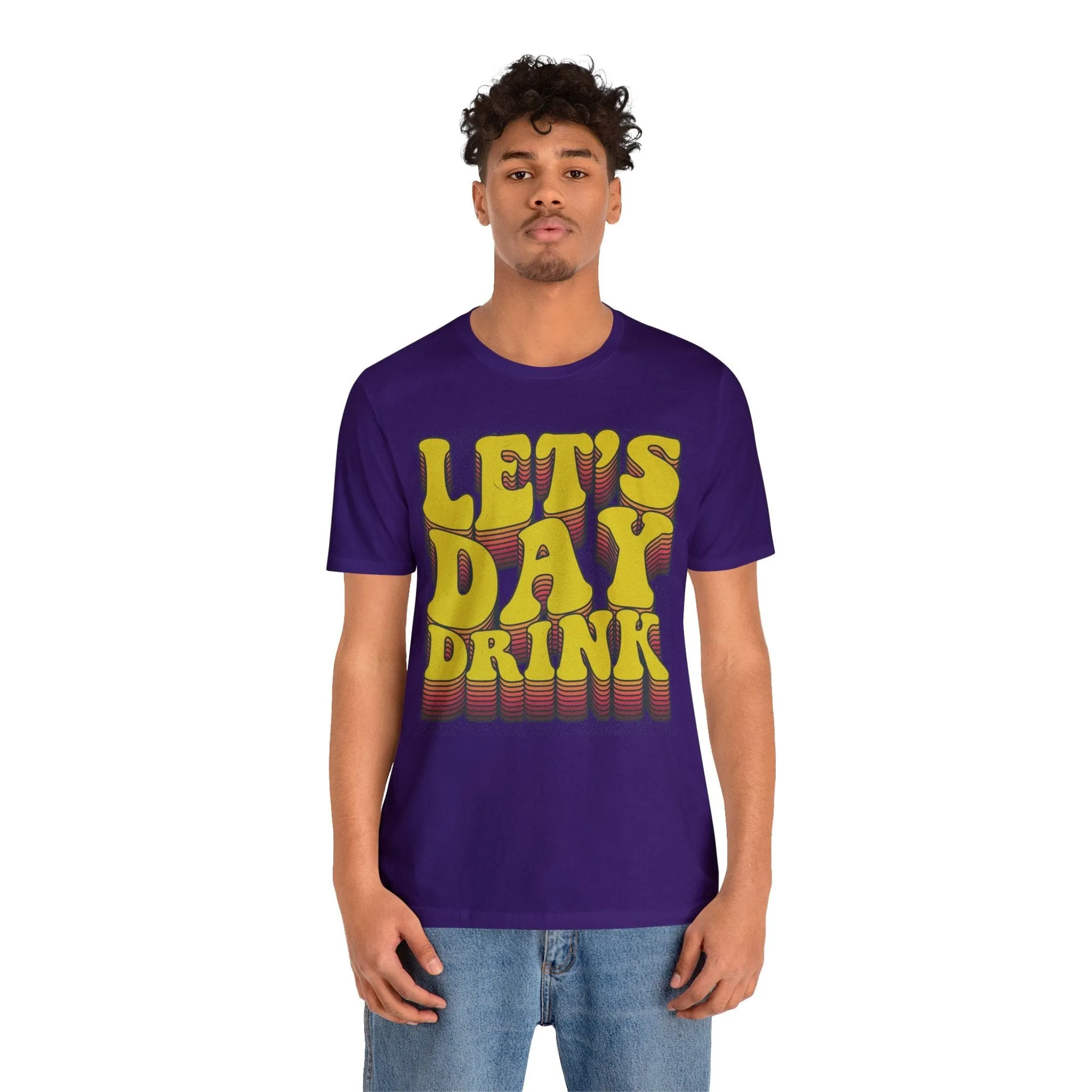 Lets Day Drink Unisex Jersey Short Sleeve Tee