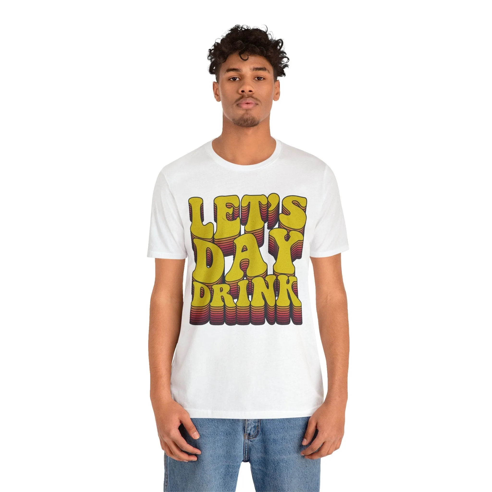 Lets Day Drink Unisex Jersey Short Sleeve Tee
