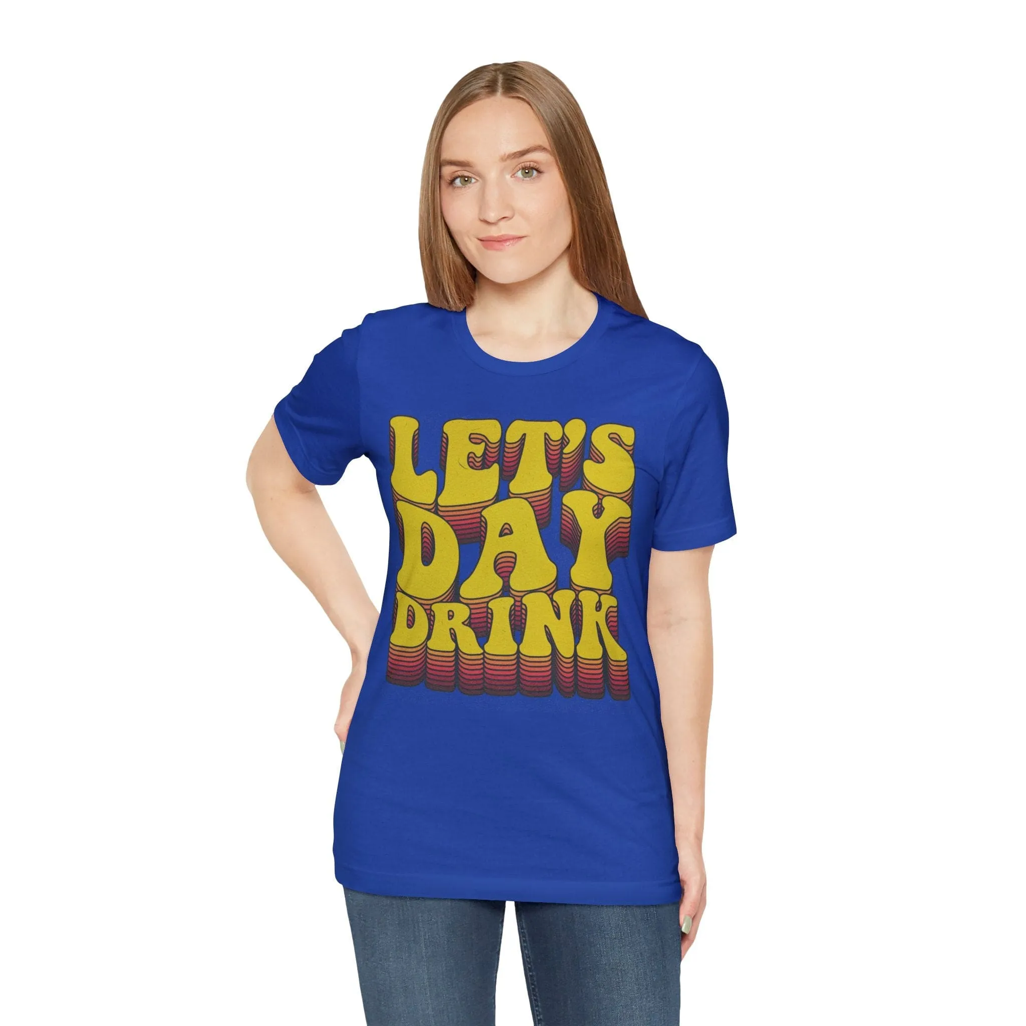 Lets Day Drink Unisex Jersey Short Sleeve Tee