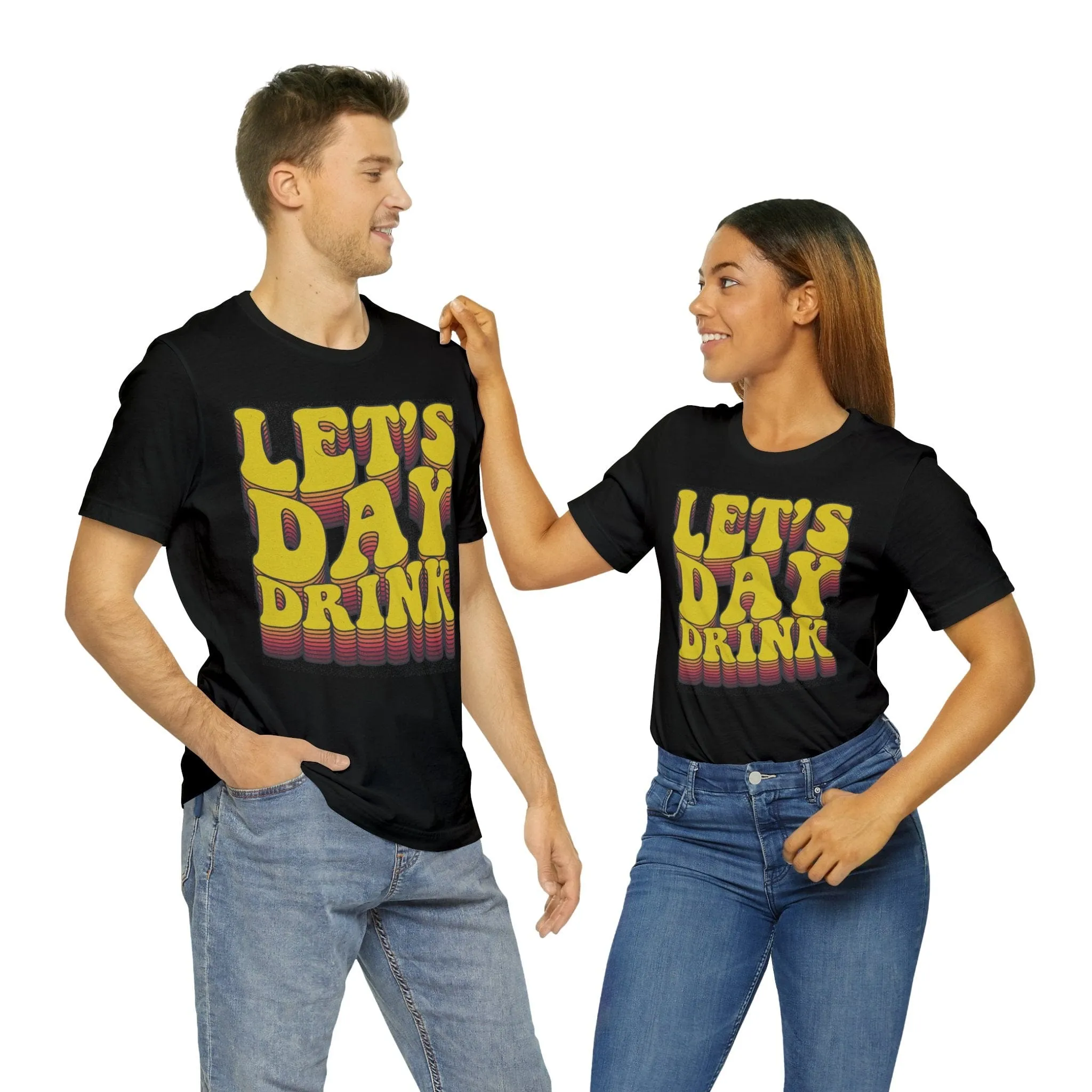 Lets Day Drink Unisex Jersey Short Sleeve Tee