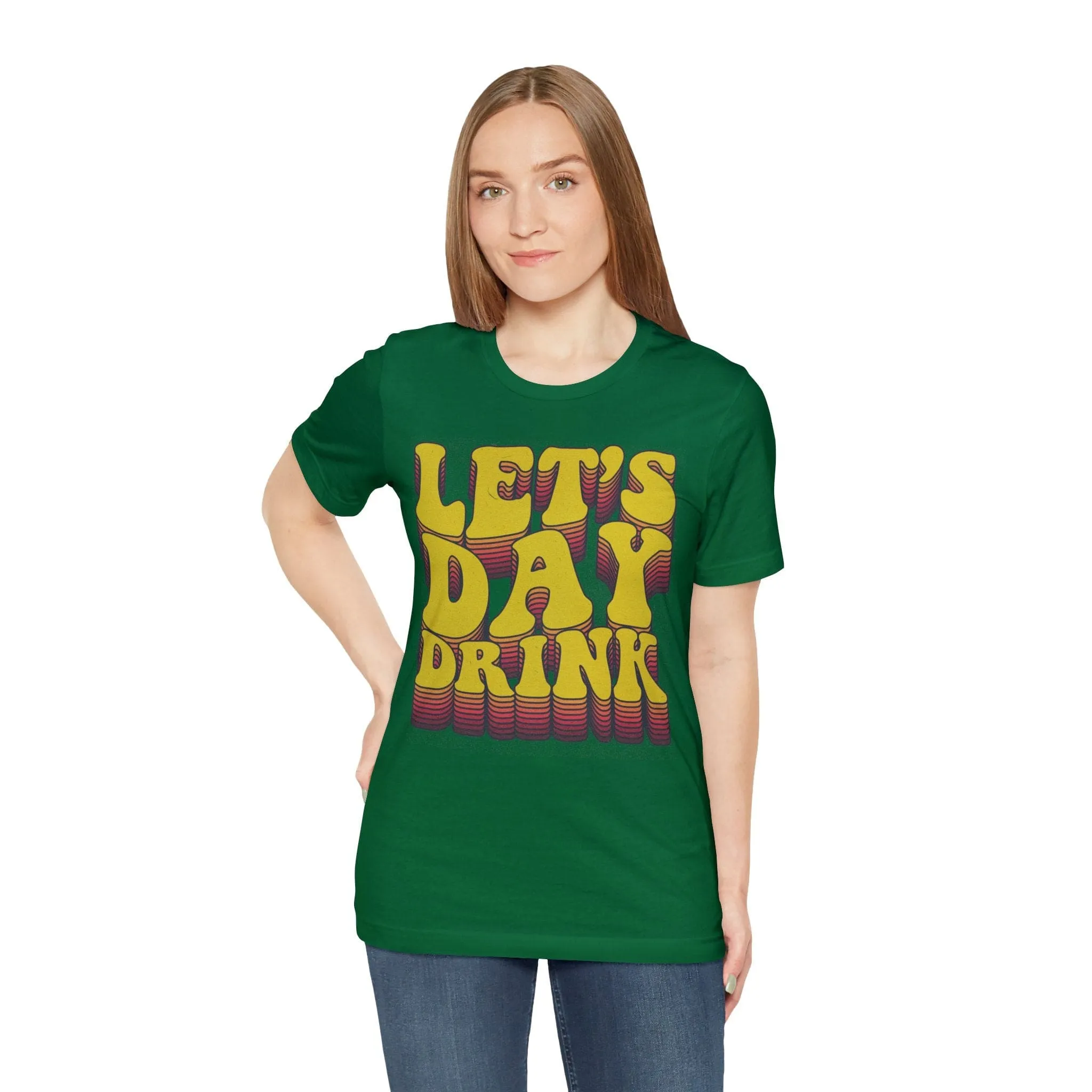 Lets Day Drink Unisex Jersey Short Sleeve Tee