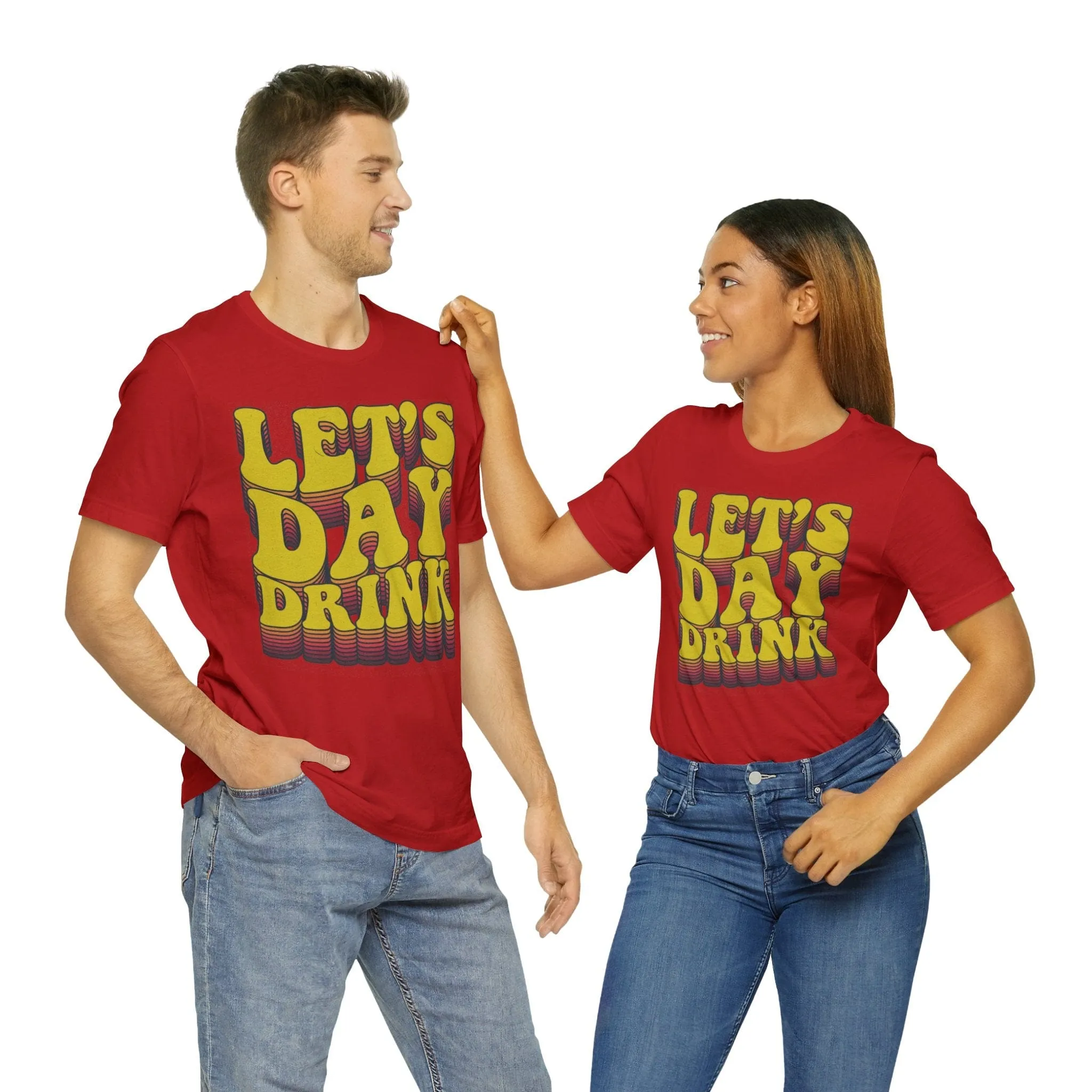 Lets Day Drink Unisex Jersey Short Sleeve Tee