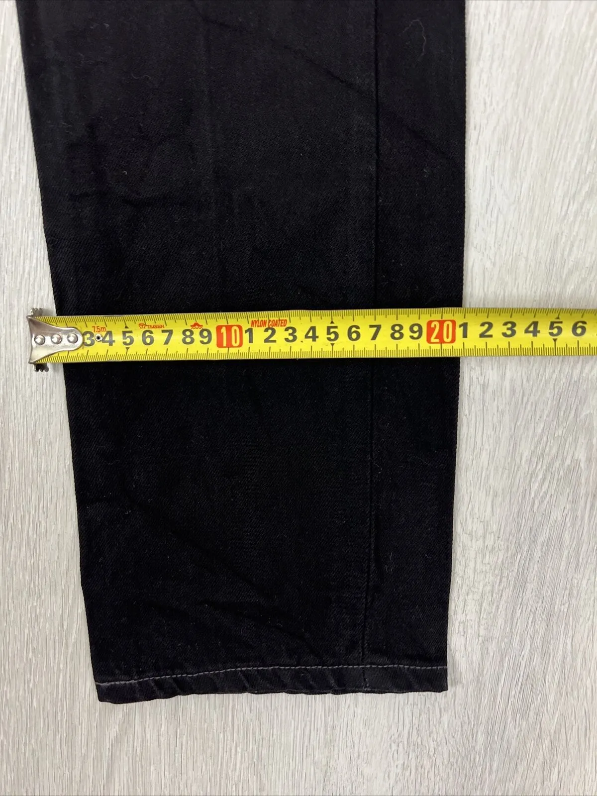 Levi’s Womens Black 501 Denim Jeans Size 30/32