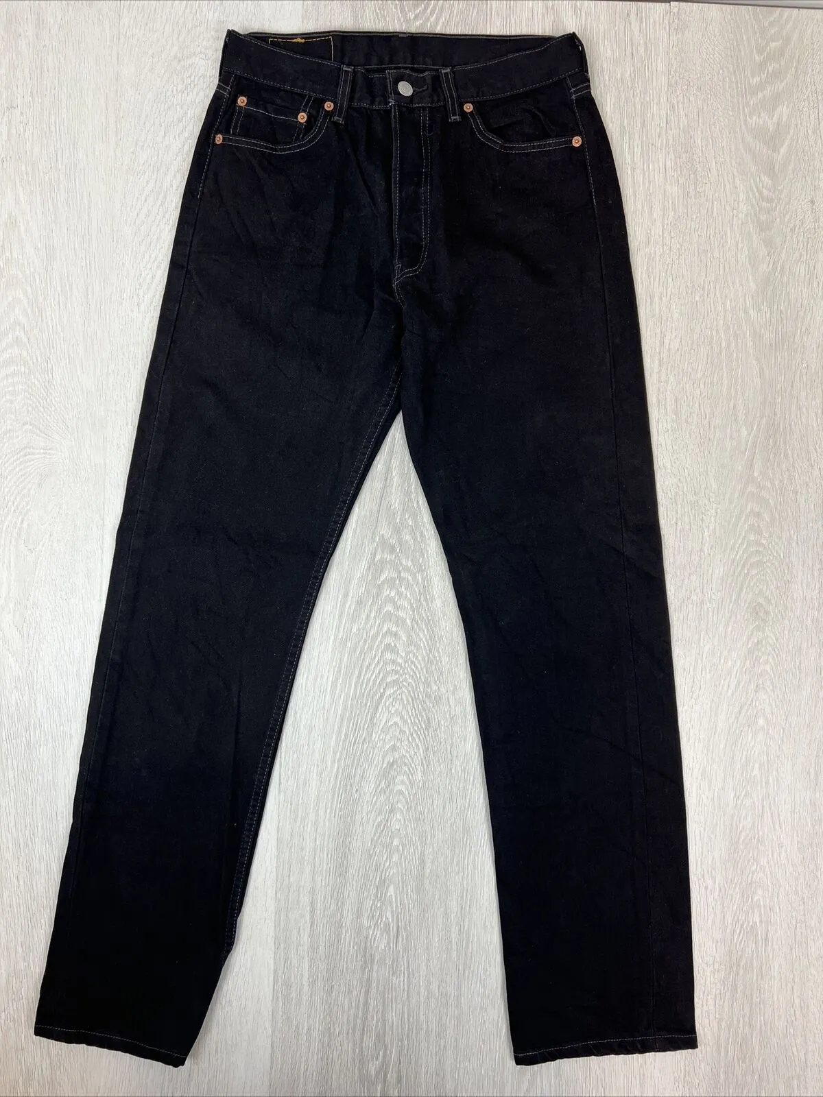 Levi’s Womens Black 501 Denim Jeans Size 30/32