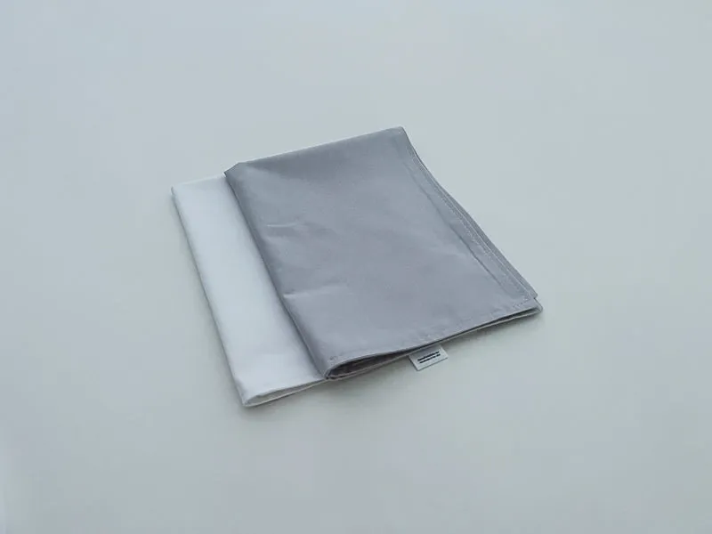 Light Gray and White Baby Crib Bedding Set All in One