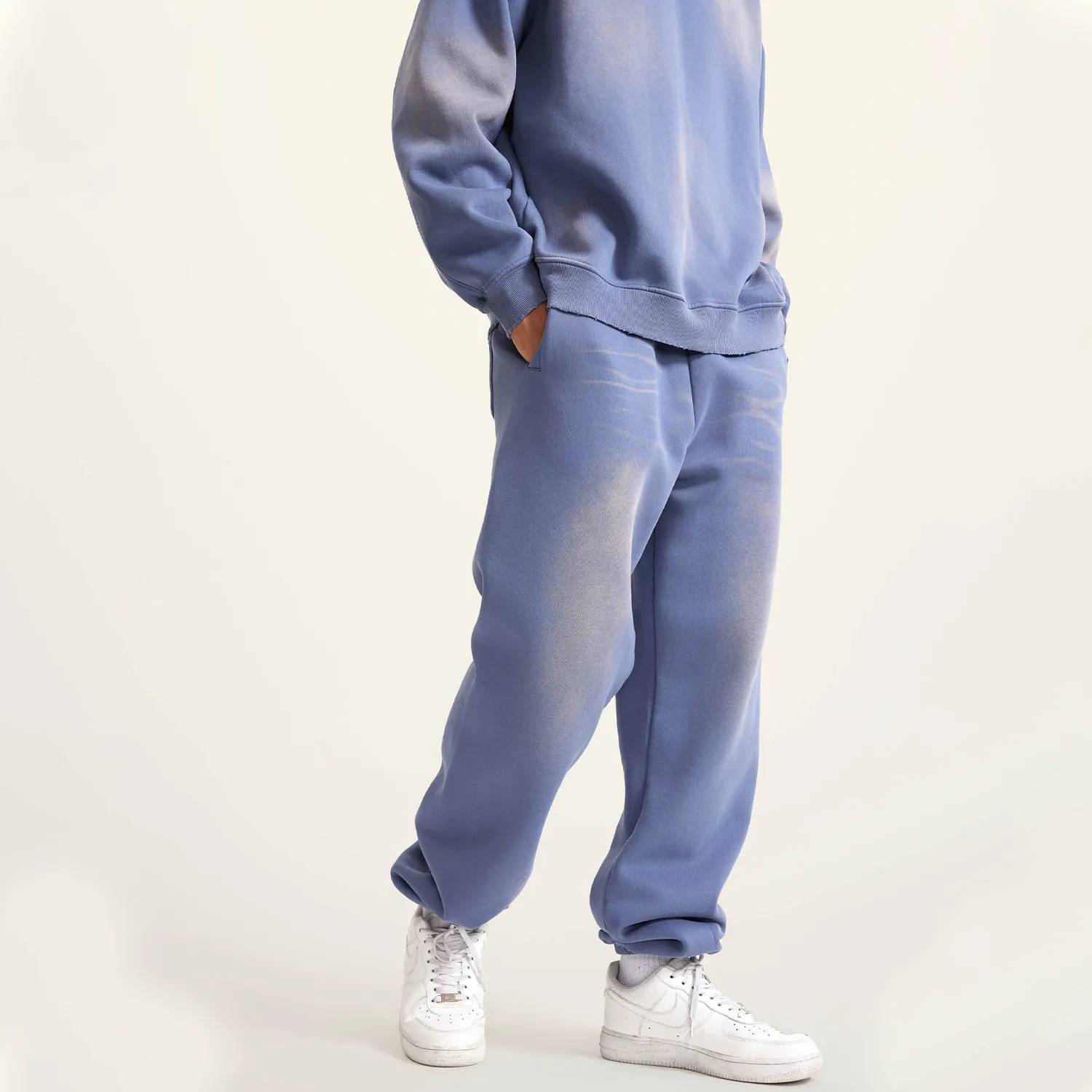 LIKI BRAND STONE WASHED FLEECE JOGGERS