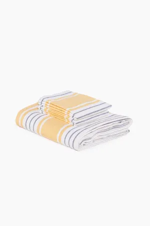 Linen Zen Sheet Sets-Yellow