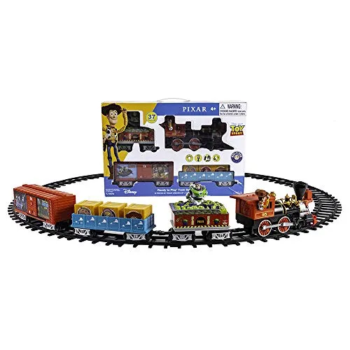Lionel Pixar's Toy Story Ready-to-Play Battery Powered Model Train Set with Remote