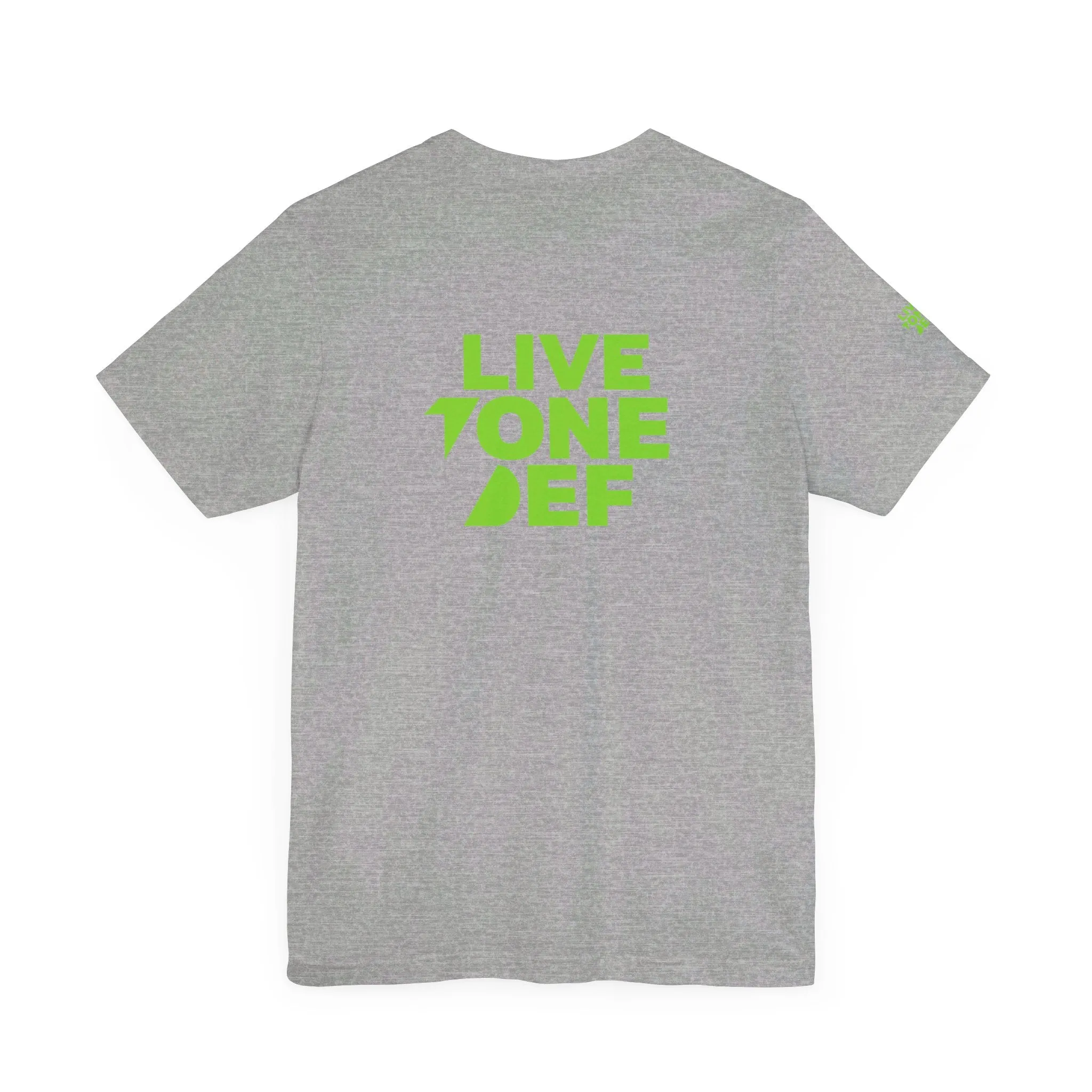 Live Tone Def (Green) - Unisex Jersey Short Sleeve Tee